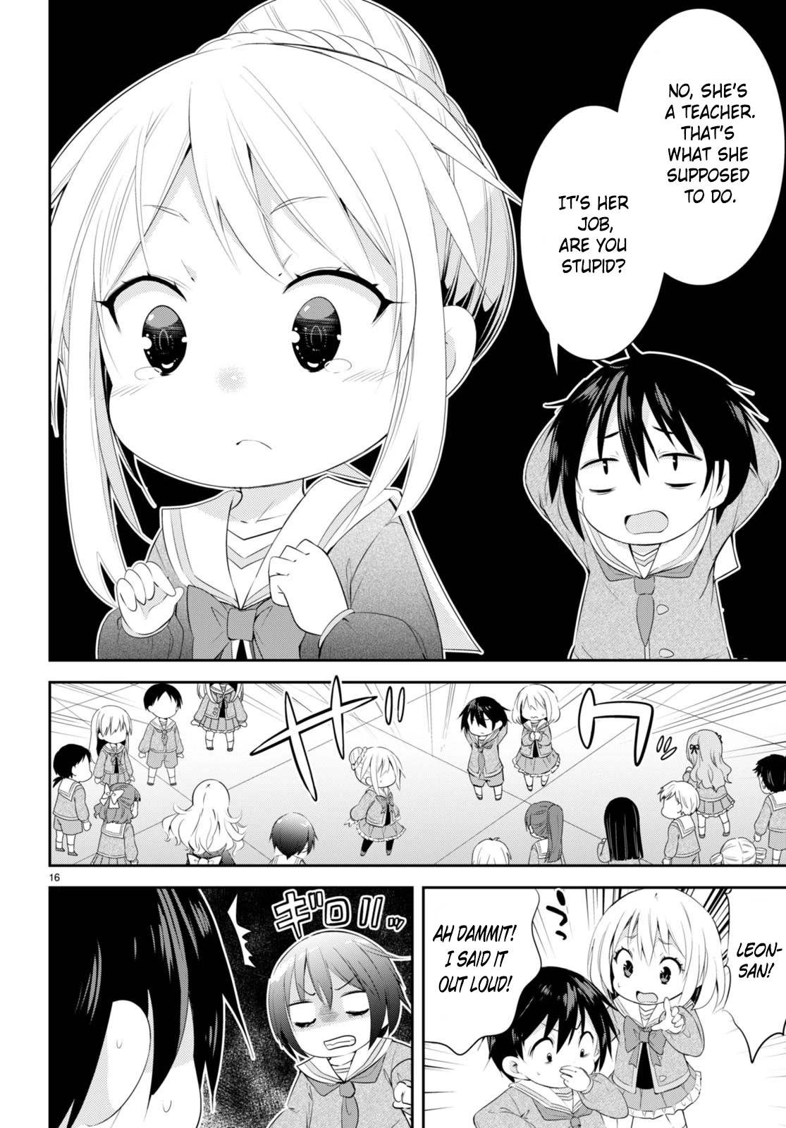 The World of Otome Games Kindergarten is Tough for Mobs Chapter 1 page 19 - Chapter 1: Shine, Fly, Little Mobseka
