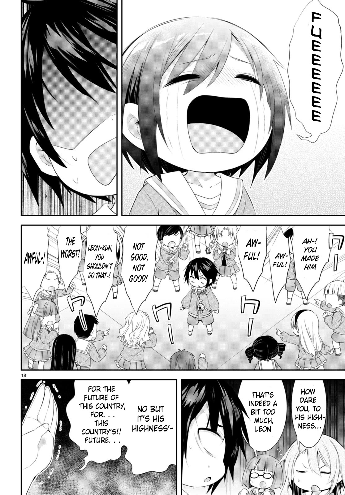 The World of Otome Games Kindergarten is Tough for Mobs Chapter 1 page 21 - Chapter 1: Shine, Fly, Little Mobseka