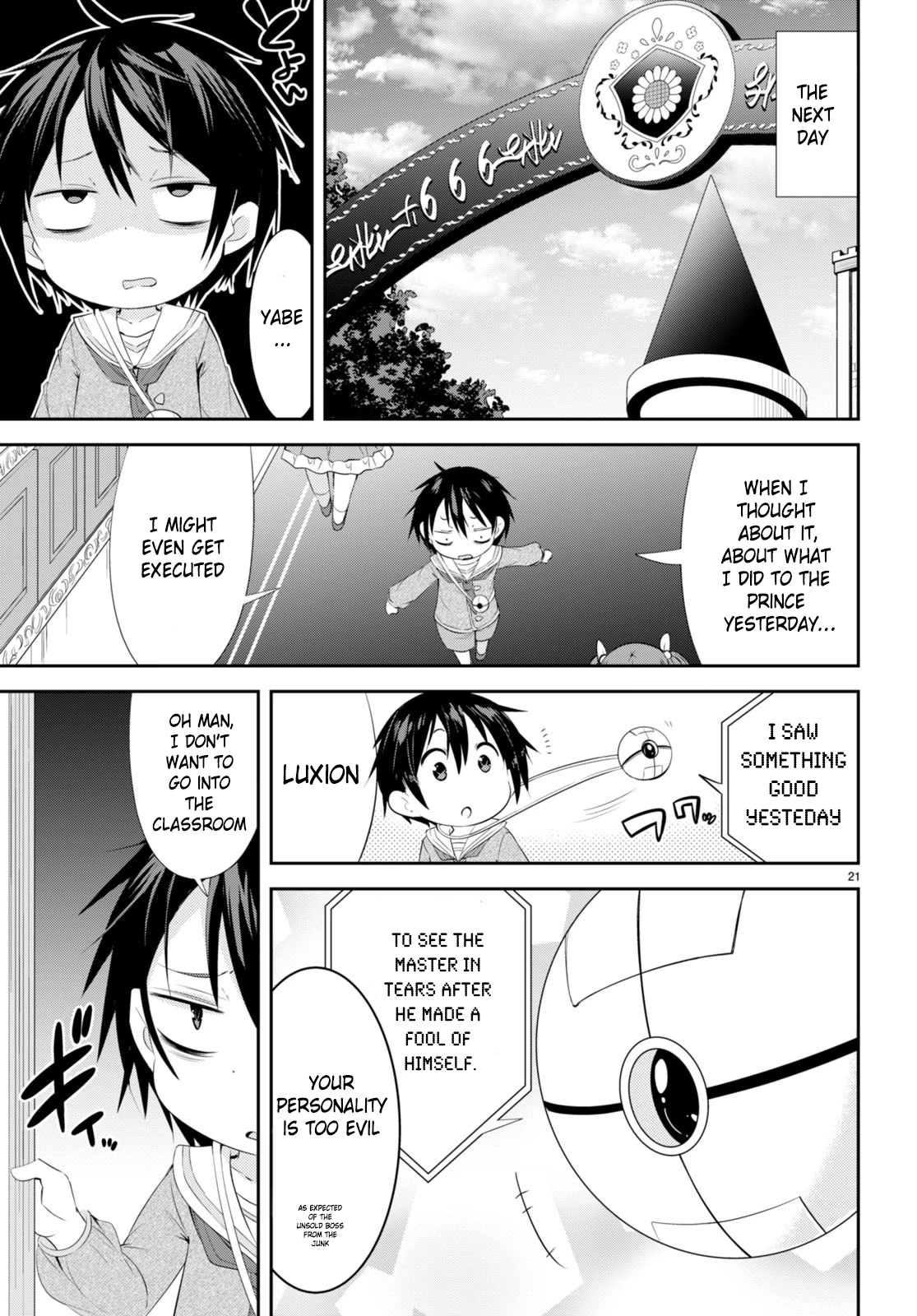 The World of Otome Games Kindergarten is Tough for Mobs Chapter 1 page 24 - Chapter 1: Shine, Fly, Little Mobseka