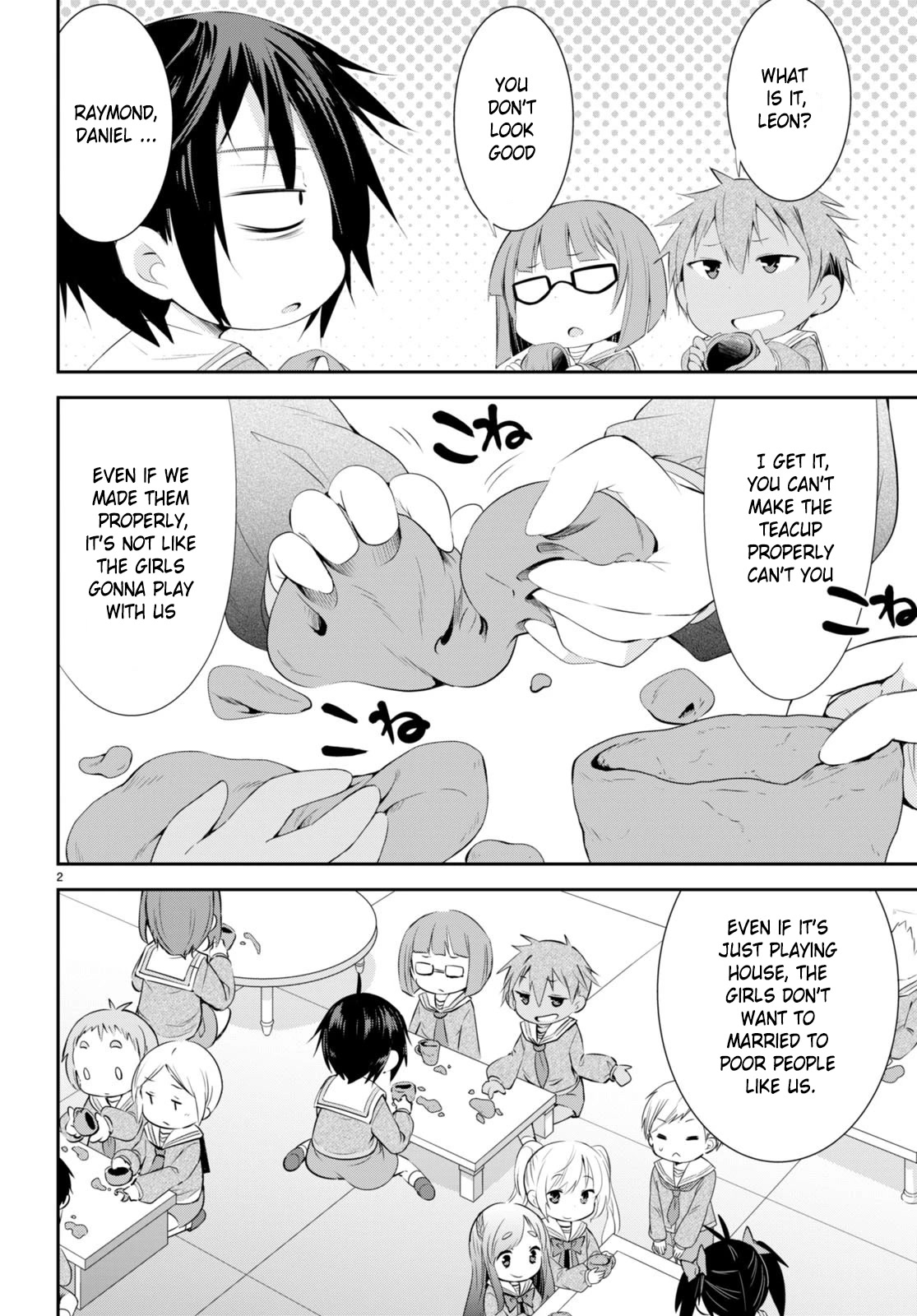 The World of Otome Games Kindergarten is Tough for Mobs Chapter 1 page 5 - Chapter 1: Shine, Fly, Little Mobseka