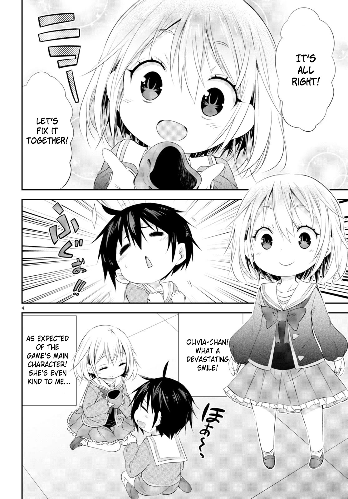 The World of Otome Games Kindergarten is Tough for Mobs Chapter 1 page 7 - Chapter 1: Shine, Fly, Little Mobseka
