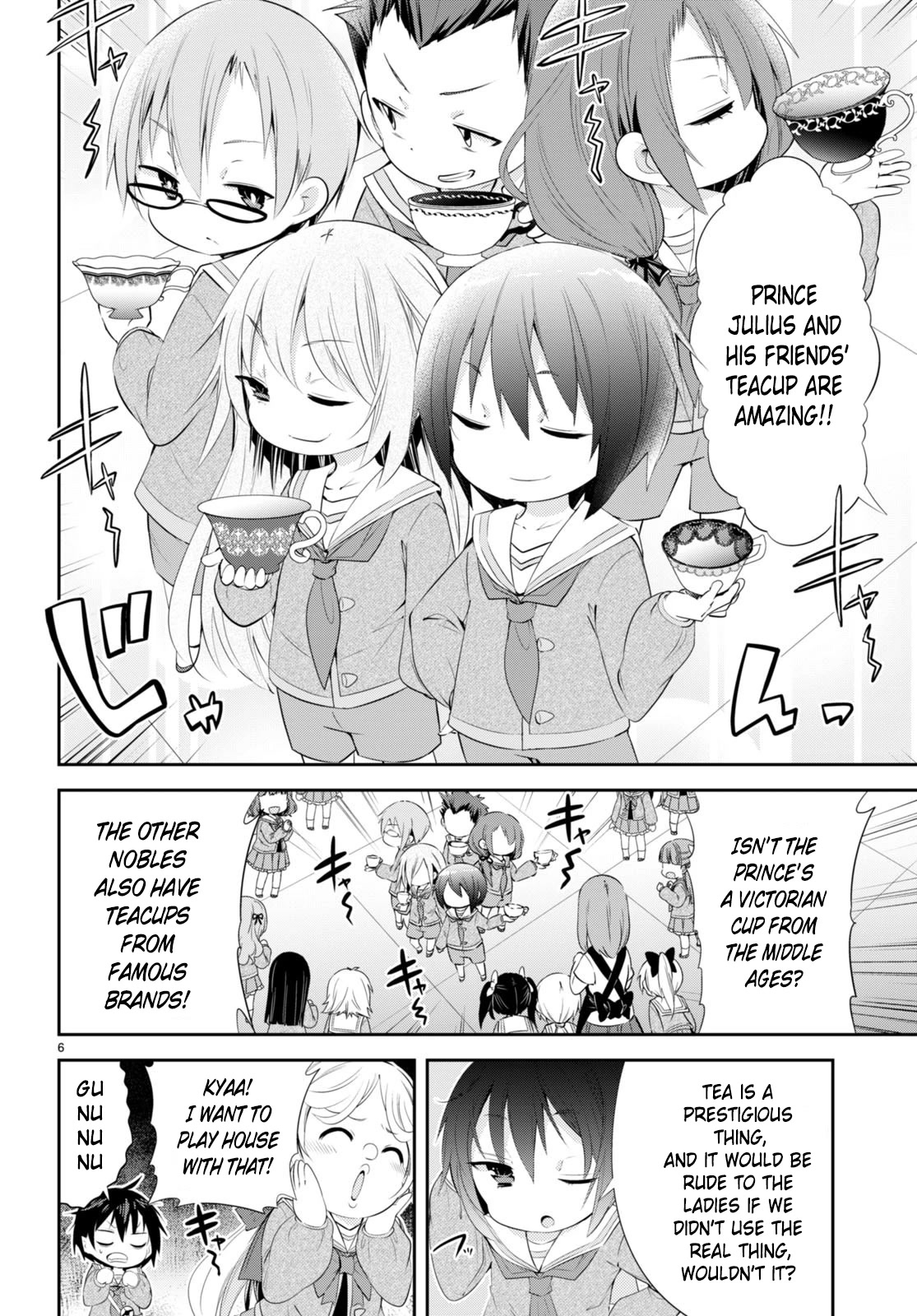 The World of Otome Games Kindergarten is Tough for Mobs Chapter 1 page 9 - Chapter 1: Shine, Fly, Little Mobseka