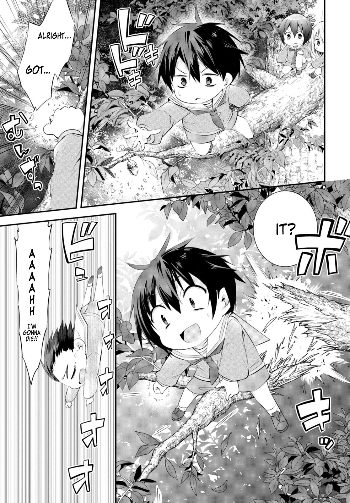 The World of Otome Games Kindergarten is Tough for Mobs Chapter 10 page 11 - Chapter 10: Leaf Picking Full of Dreams