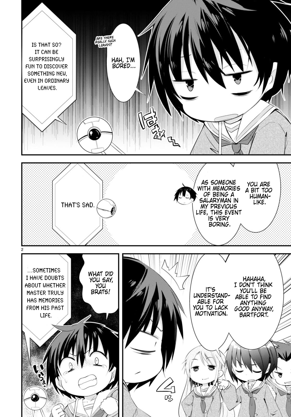 The World of Otome Games Kindergarten is Tough for Mobs Chapter 10 page 2 - Chapter 10: Leaf Picking Full of Dreams