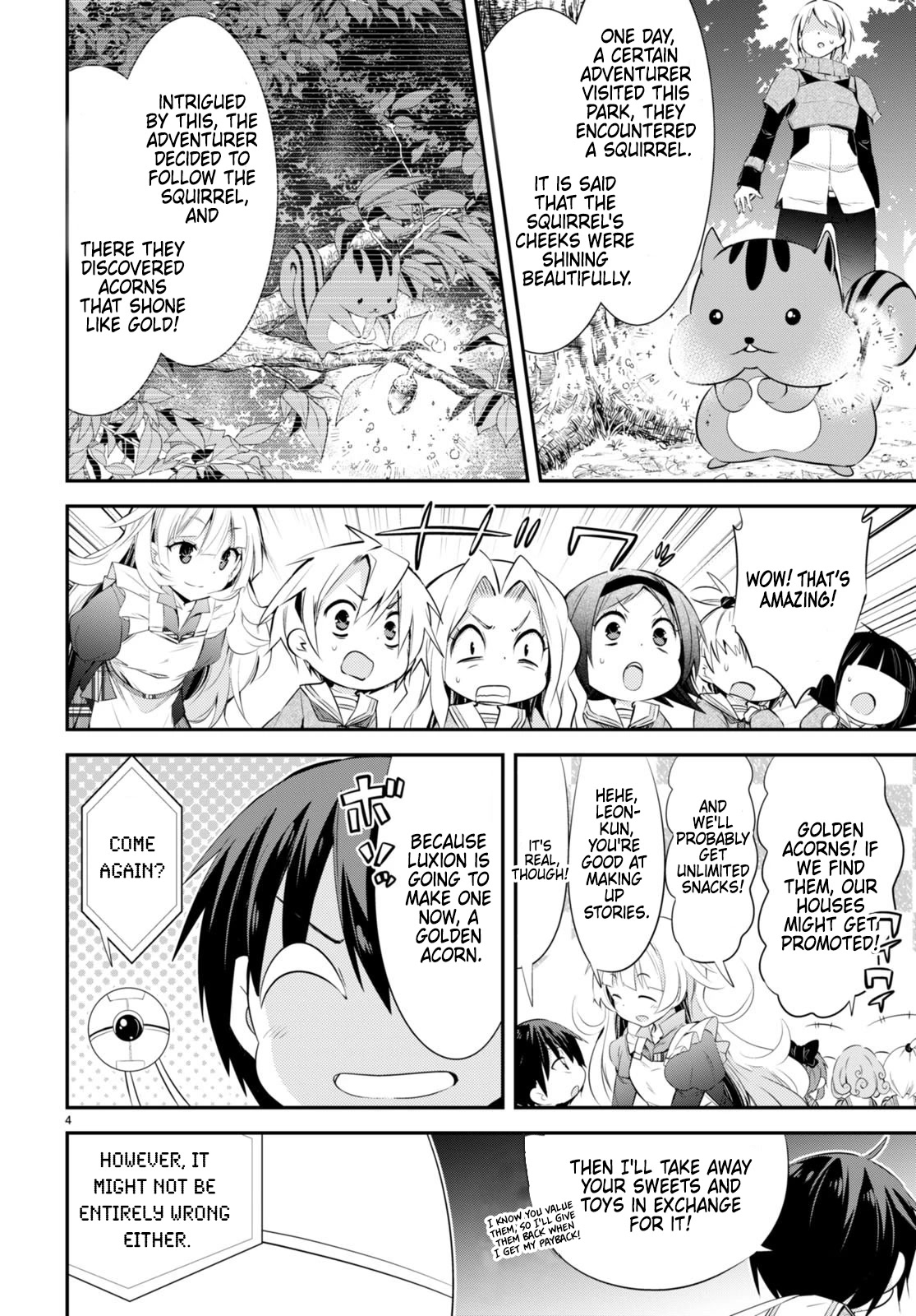The World of Otome Games Kindergarten is Tough for Mobs Chapter 10 page 4 - Chapter 10: Leaf Picking Full of Dreams