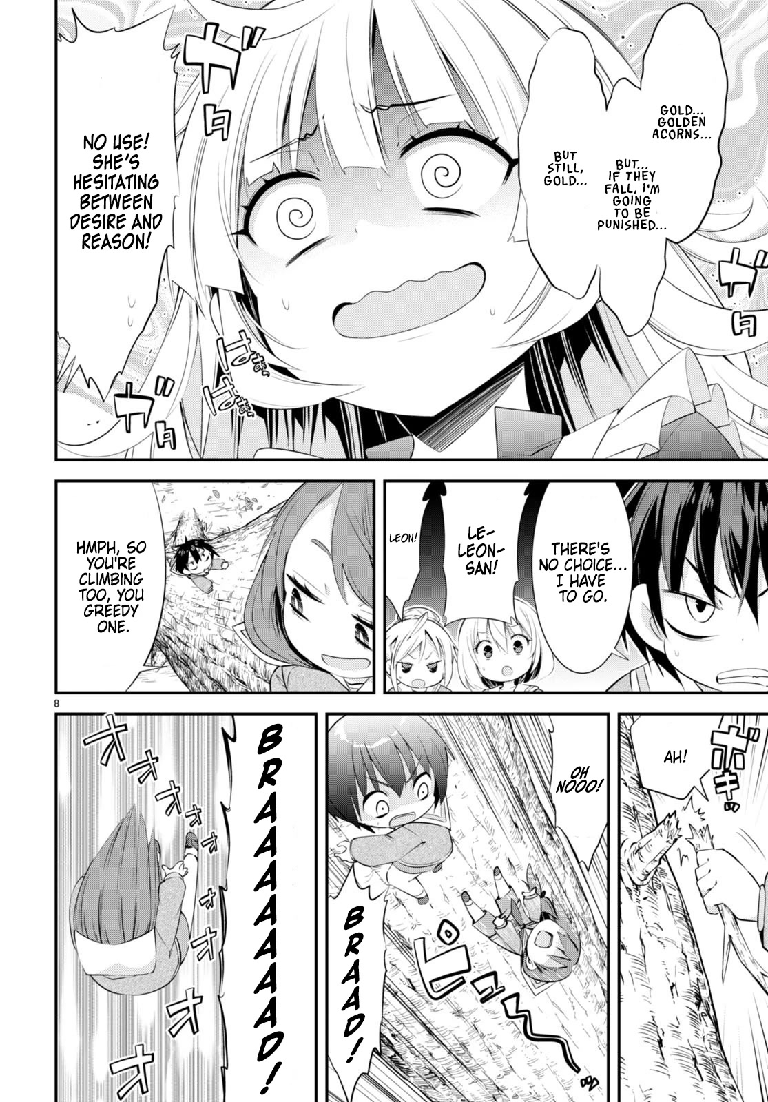 The World of Otome Games Kindergarten is Tough for Mobs Chapter 10 page 8 - Chapter 10: Leaf Picking Full of Dreams