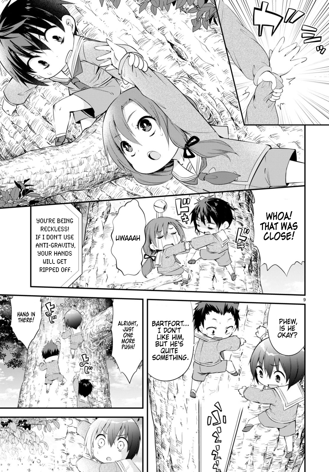 The World of Otome Games Kindergarten is Tough for Mobs Chapter 10 page 9 - Chapter 10: Leaf Picking Full of Dreams