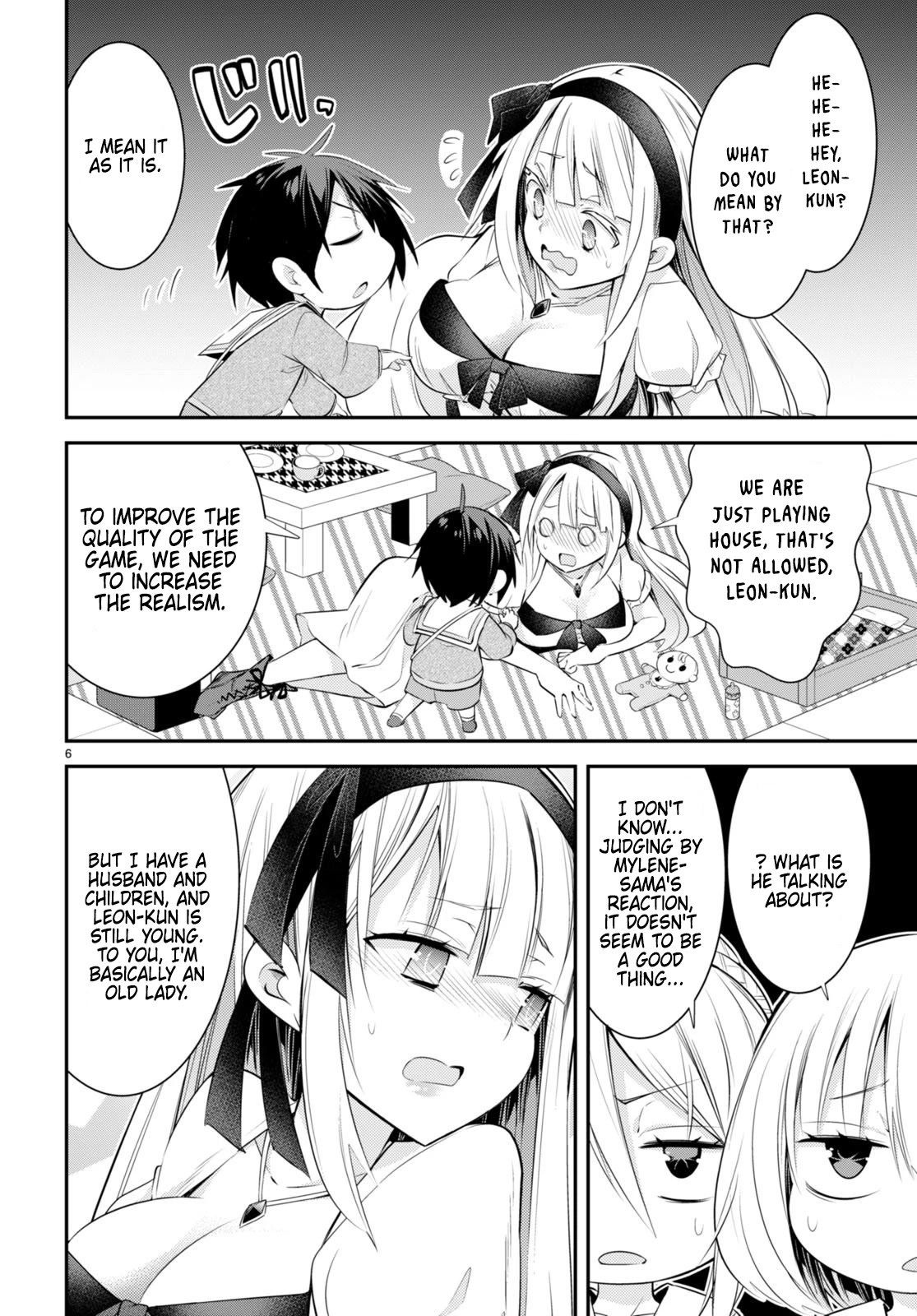 The World of Otome Games Kindergarten is Tough for Mobs Chapter 11 page 6 - Chapter 11: Even If It's Just Playing House