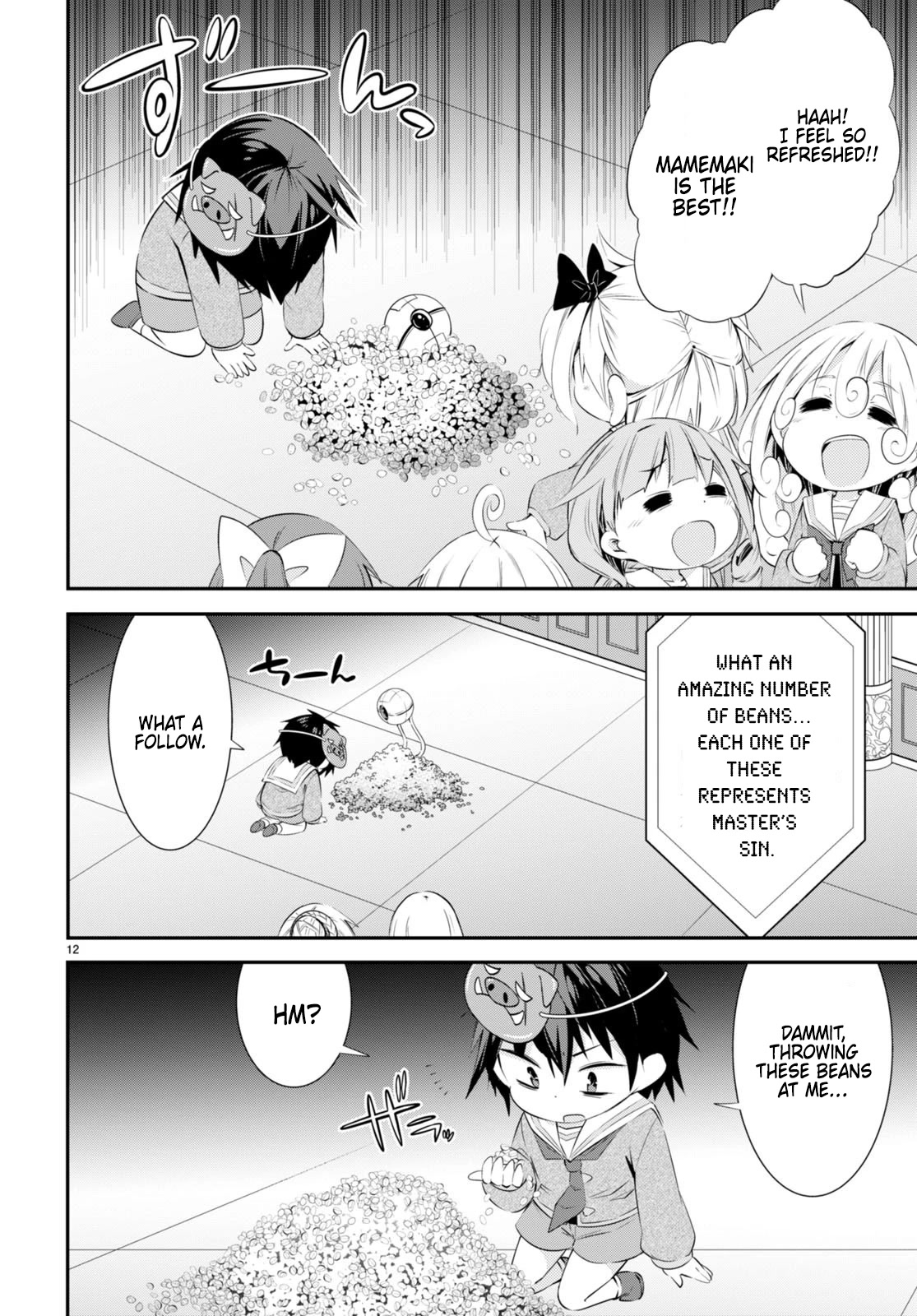 The World of Otome Games Kindergarten is Tough for Mobs Chapter 12 page 12 - Chapter 12: First Mamemaki, Orcs!
