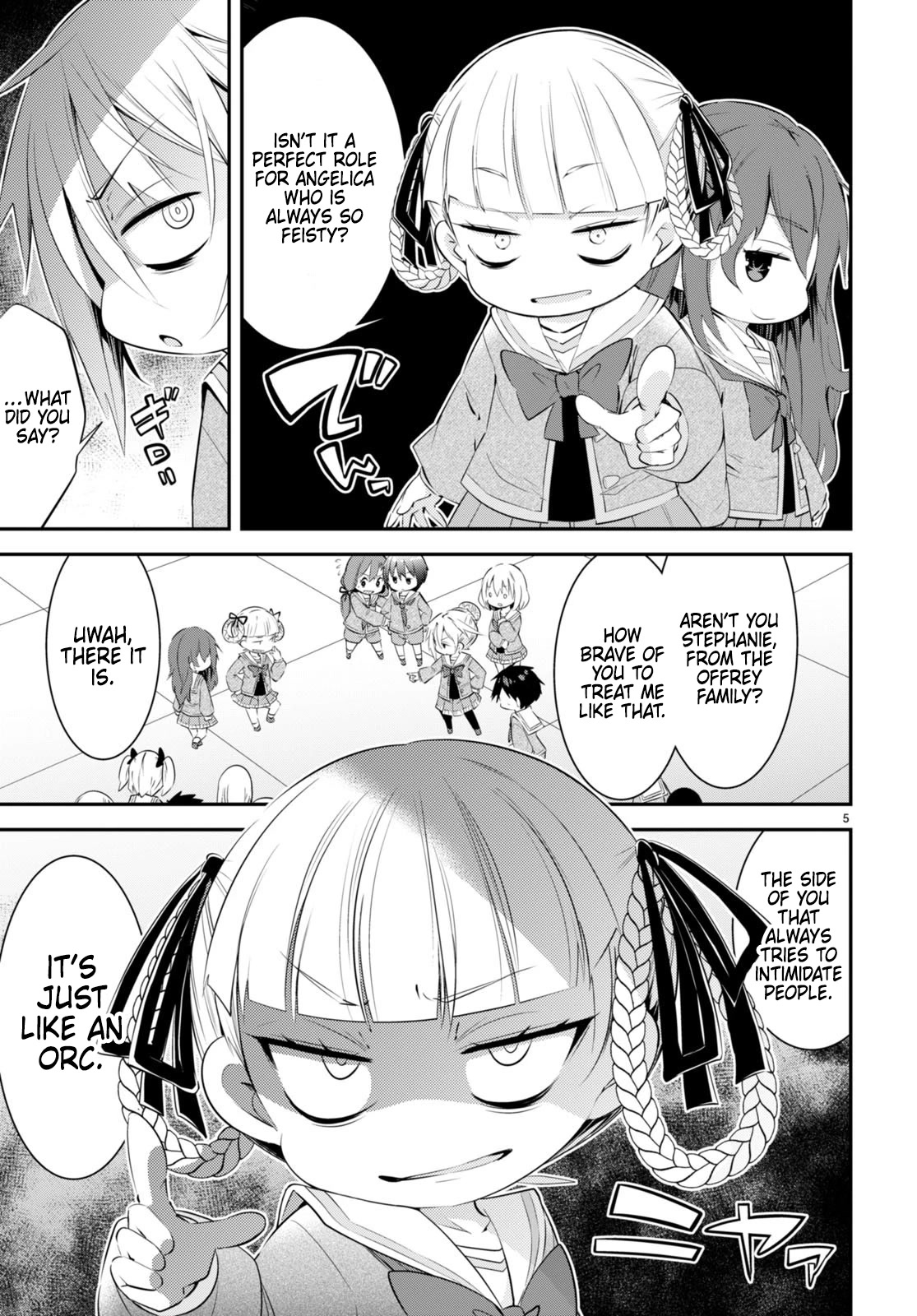 The World of Otome Games Kindergarten is Tough for Mobs Chapter 12 page 5 - Chapter 12: First Mamemaki, Orcs!