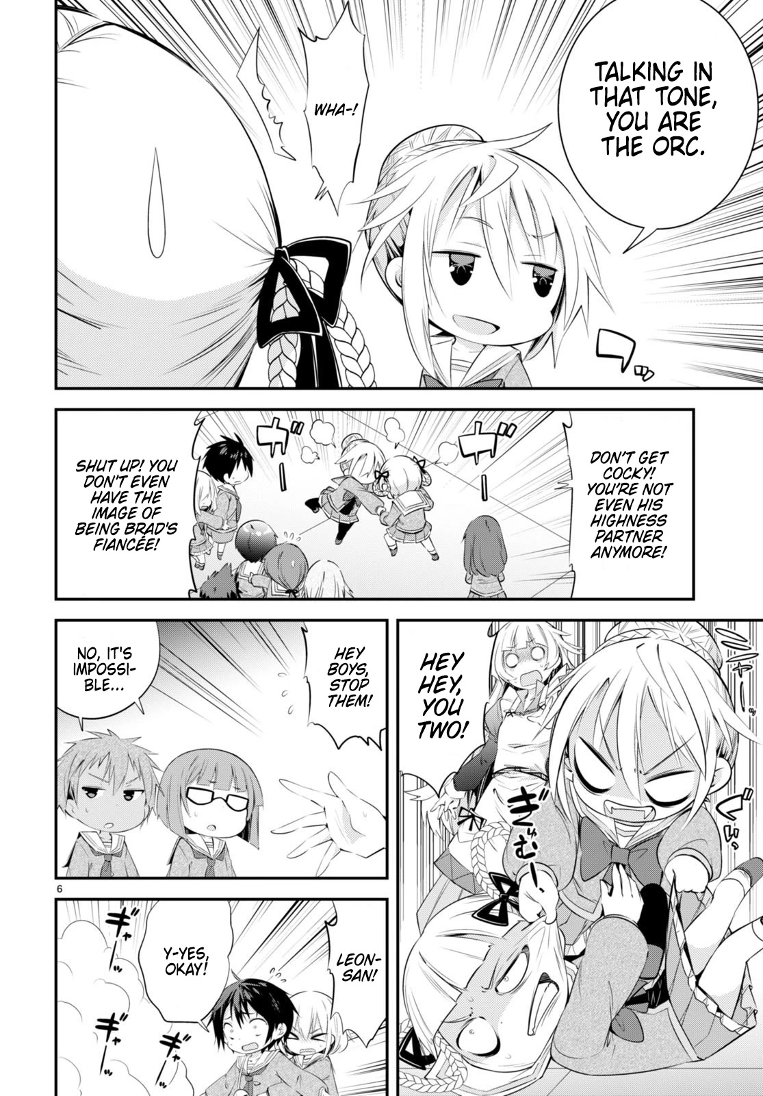 The World of Otome Games Kindergarten is Tough for Mobs Chapter 12 page 6 - Chapter 12: First Mamemaki, Orcs!
