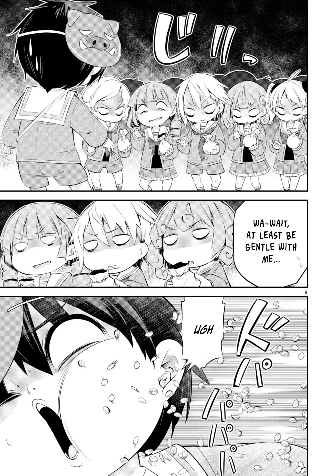 The World of Otome Games Kindergarten is Tough for Mobs Chapter 12 page 9 - Chapter 12: First Mamemaki, Orcs!
