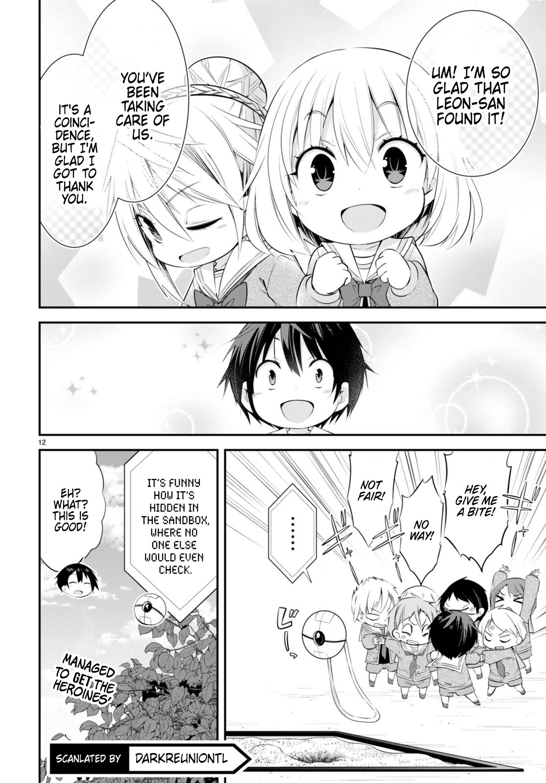 The World of Otome Games Kindergarten is Tough for Mobs Chapter 13 page 12 - Chapter 13: Battle for Chocolate Treasure