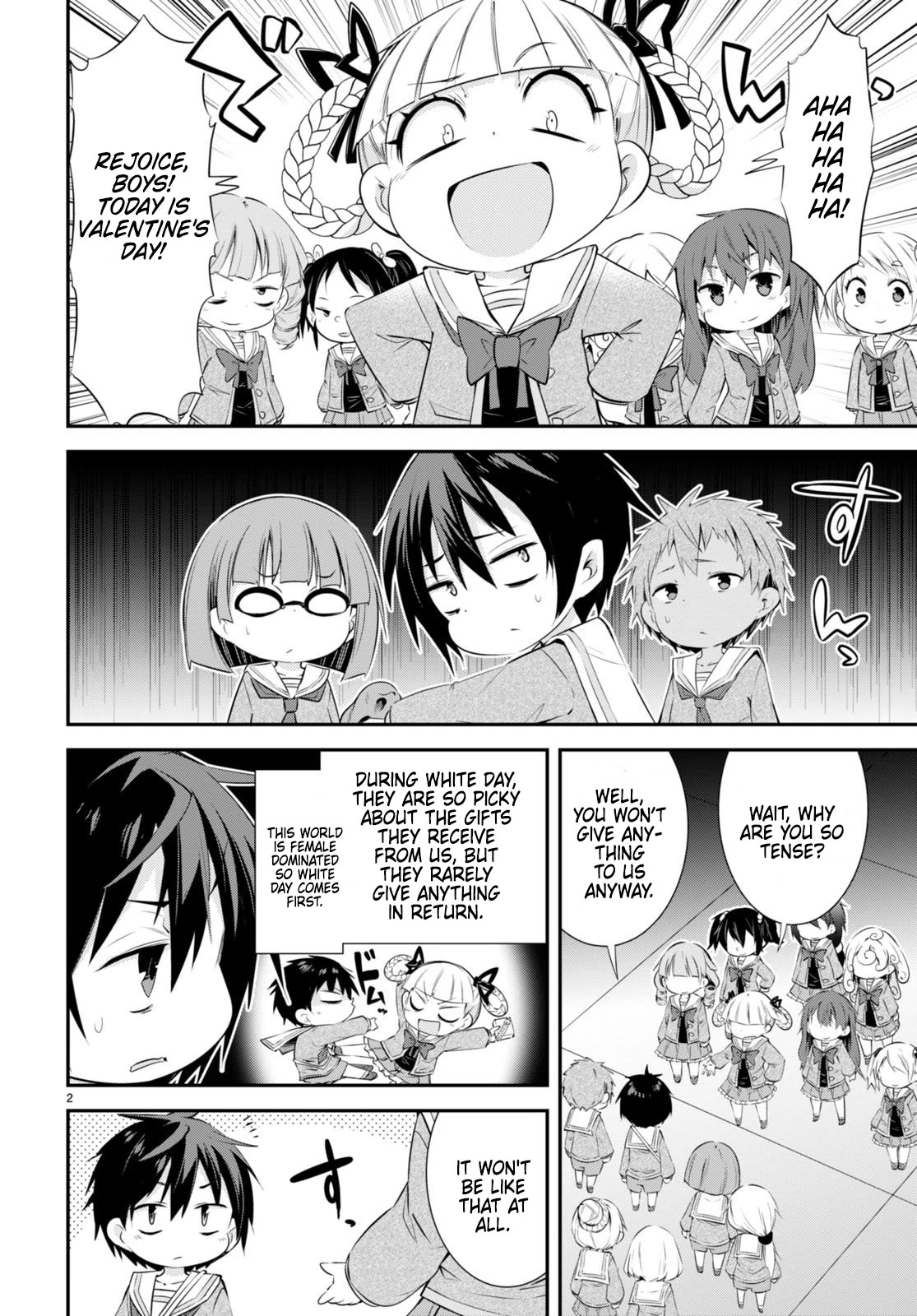 The World of Otome Games Kindergarten is Tough for Mobs Chapter 13 page 2 - Chapter 13: Battle for Chocolate Treasure
