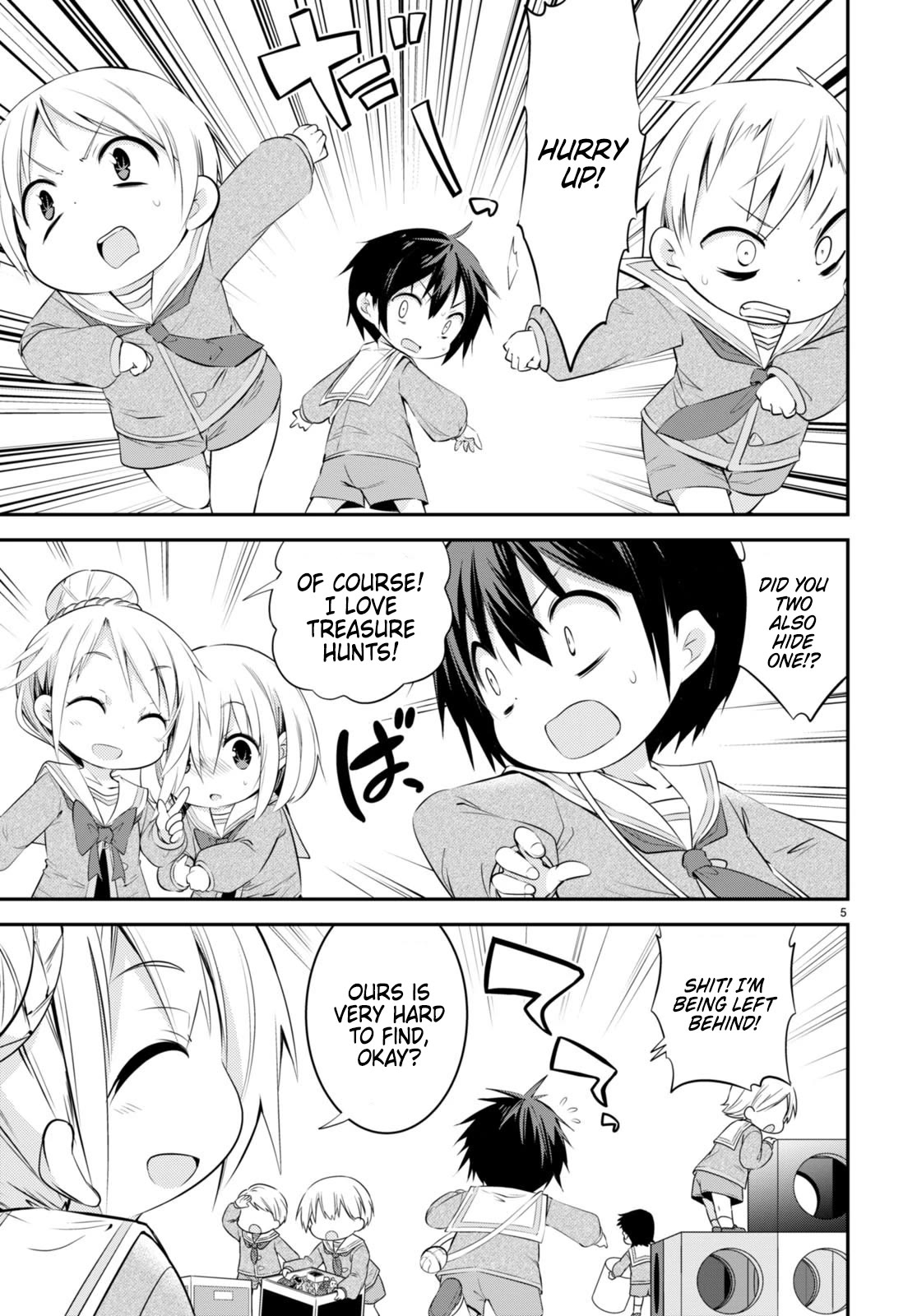 The World of Otome Games Kindergarten is Tough for Mobs Chapter 13 page 5 - Chapter 13: Battle for Chocolate Treasure