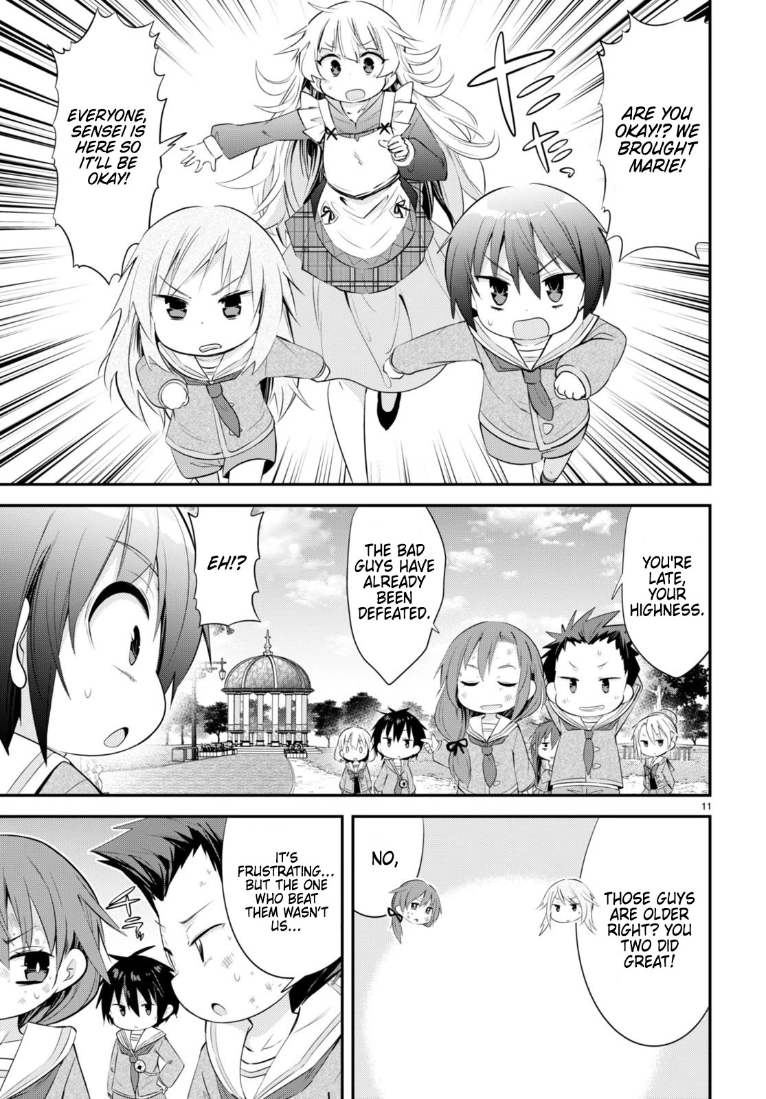 The World of Otome Games Kindergarten is Tough for Mobs Chapter 14 page 13 - Chapter 14