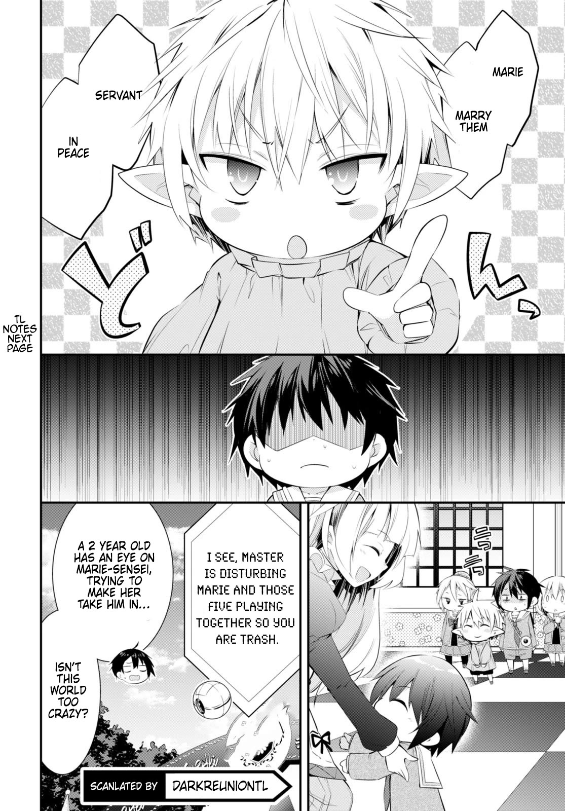 The World of Otome Games Kindergarten is Tough for Mobs Chapter 15 page 10 - Chapter 15: For the Girls only! Gathering of servants