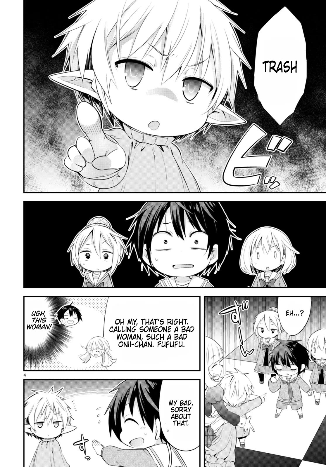 The World of Otome Games Kindergarten is Tough for Mobs Chapter 15 page 4 - Chapter 15: For the Girls only! Gathering of servants