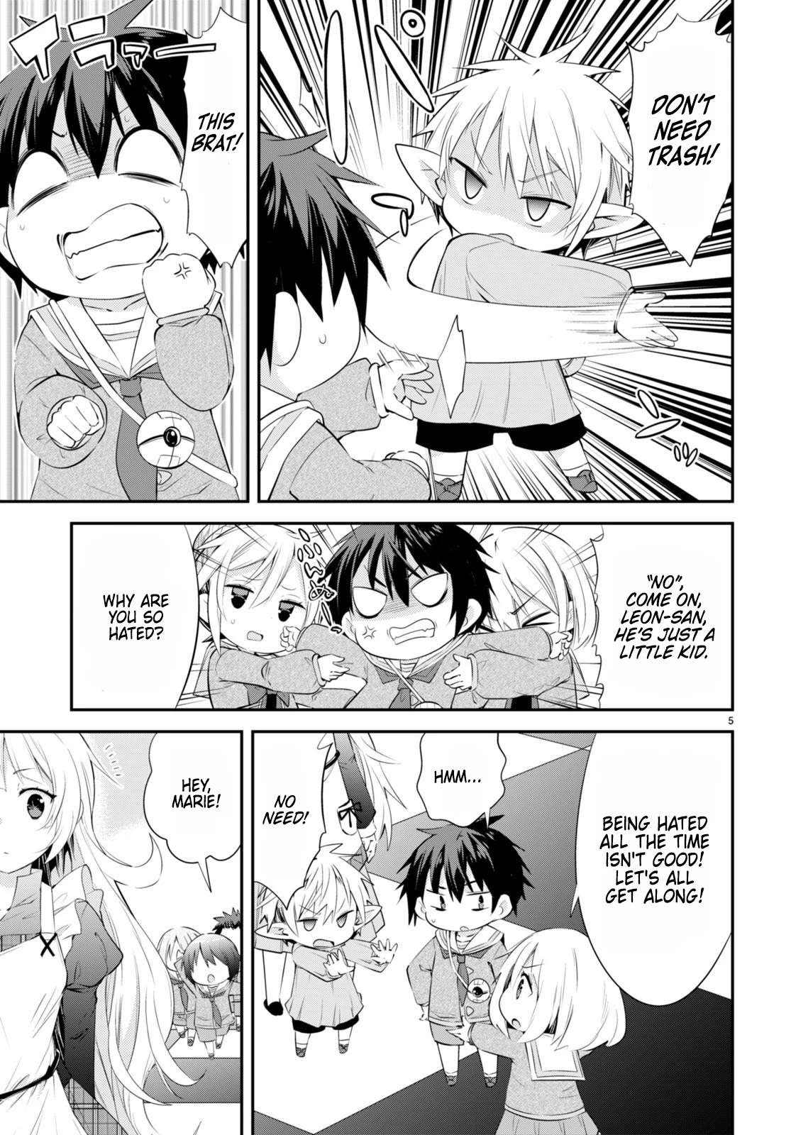 The World of Otome Games Kindergarten is Tough for Mobs Chapter 15 page 5 - Chapter 15: For the Girls only! Gathering of servants