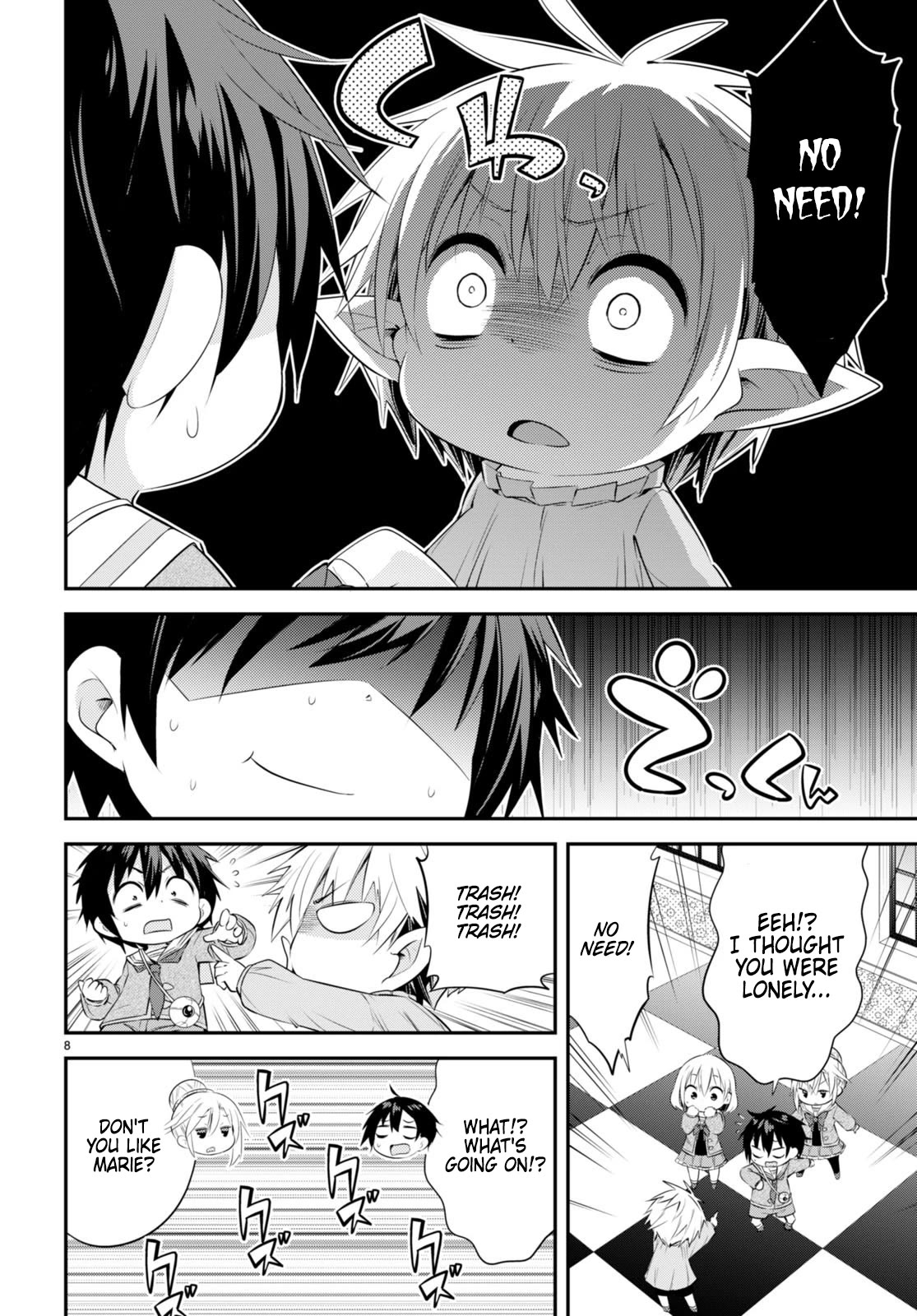 The World of Otome Games Kindergarten is Tough for Mobs Chapter 15 page 8 - Chapter 15: For the Girls only! Gathering of servants