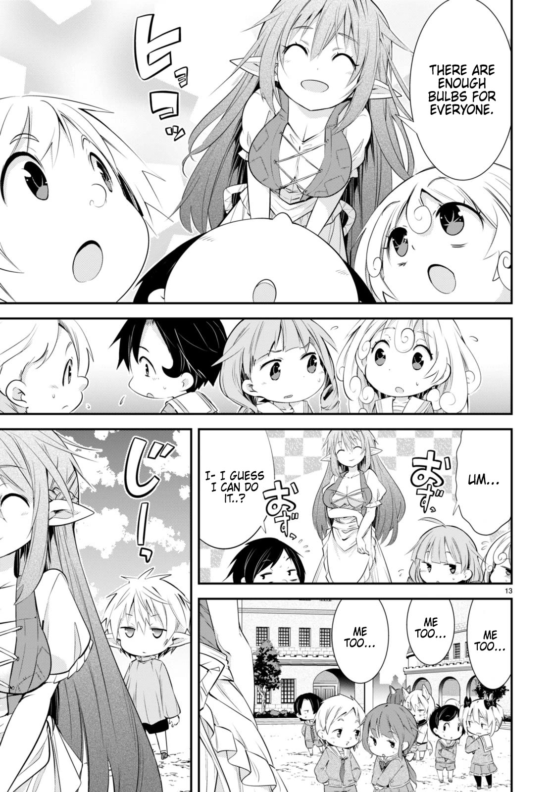 The World of Otome Games Kindergarten is Tough for Mobs Chapter 16 page 13 - Chapter 16: Make it Bloom! Tulips in everyone’s heart!