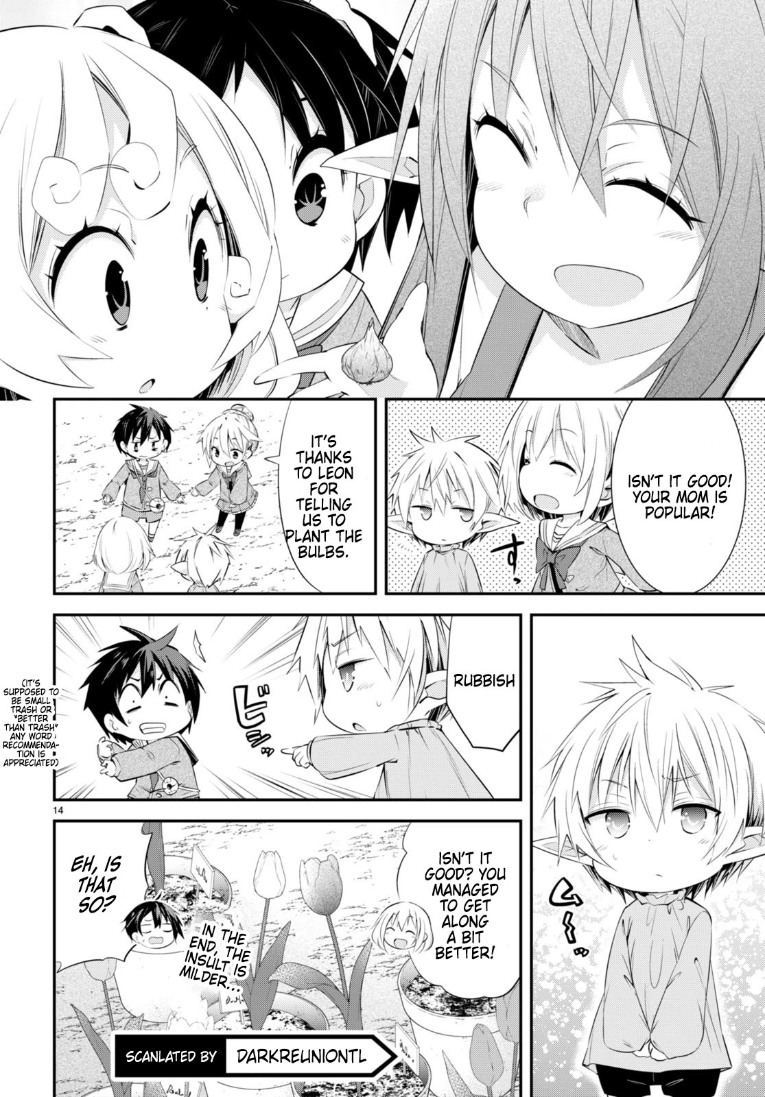 The World of Otome Games Kindergarten is Tough for Mobs Chapter 16 page 14 - Chapter 16: Make it Bloom! Tulips in everyone’s heart!