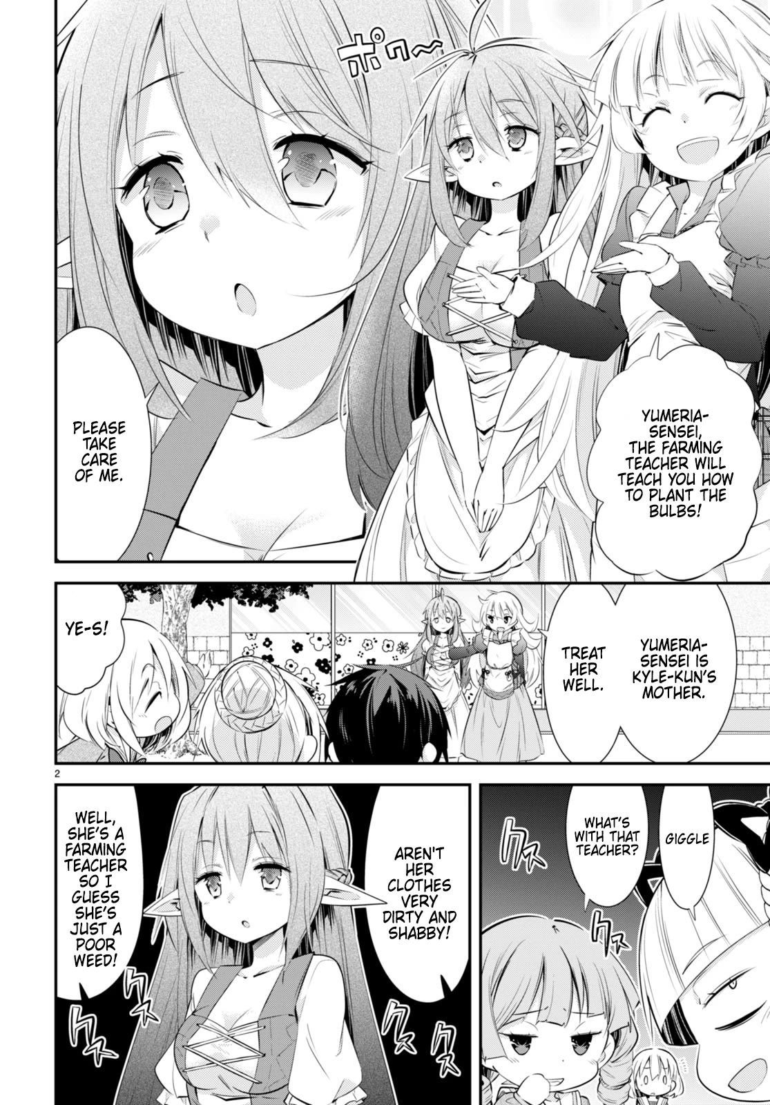 The World of Otome Games Kindergarten is Tough for Mobs Chapter 16 page 2 - Chapter 16: Make it Bloom! Tulips in everyone’s heart!
