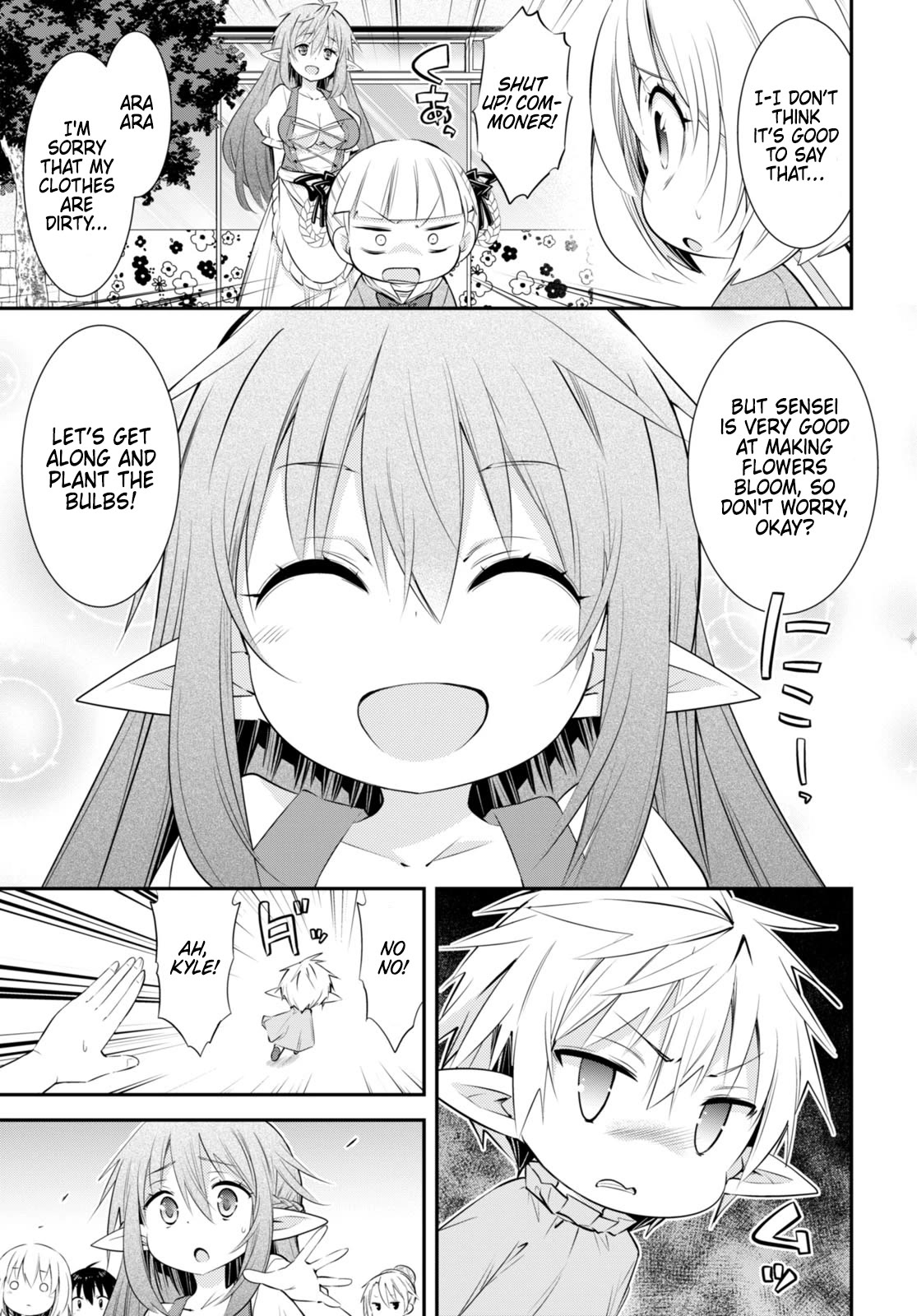 The World of Otome Games Kindergarten is Tough for Mobs Chapter 16 page 3 - Chapter 16: Make it Bloom! Tulips in everyone’s heart!