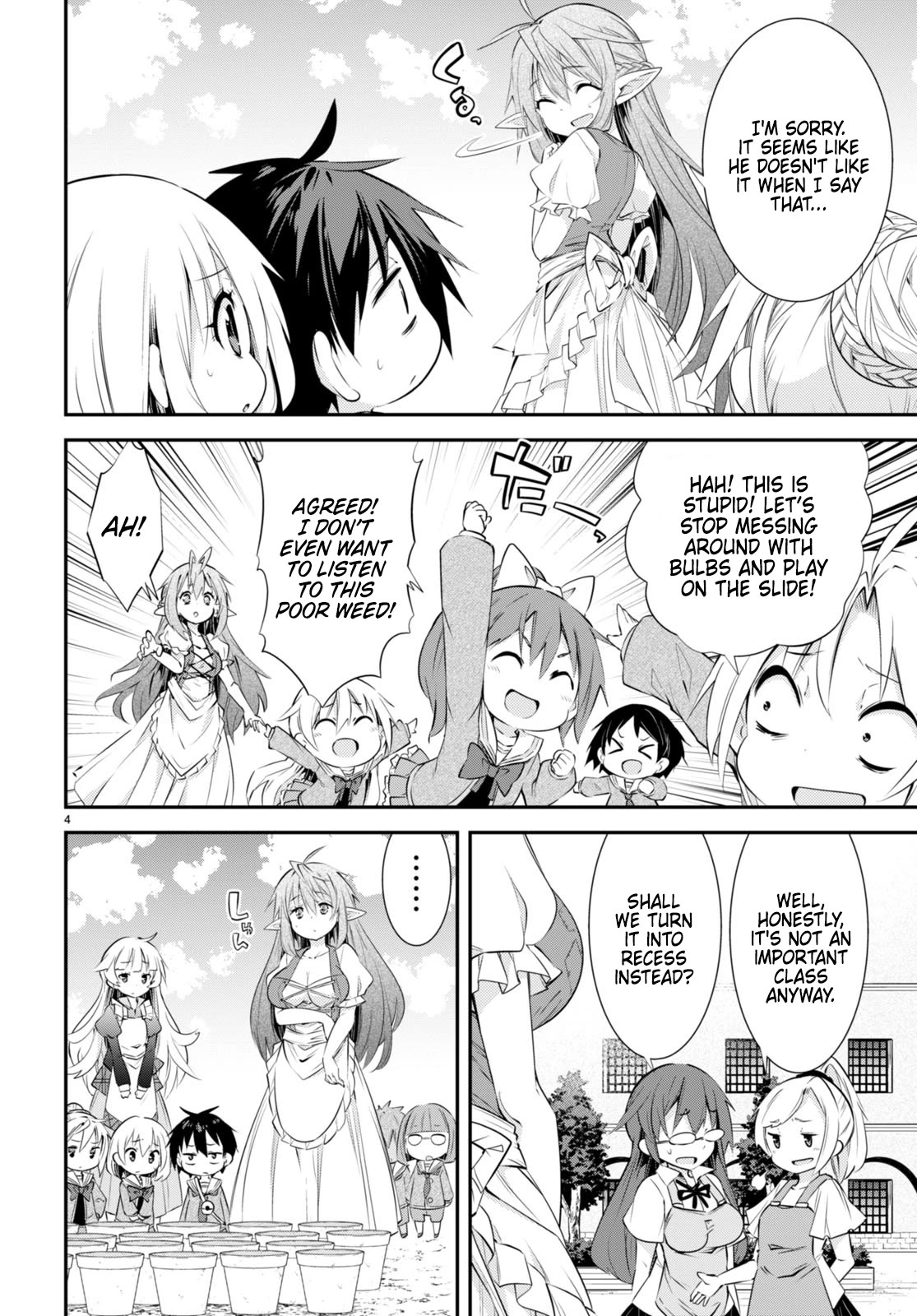 The World of Otome Games Kindergarten is Tough for Mobs Chapter 16 page 4 - Chapter 16: Make it Bloom! Tulips in everyone’s heart!