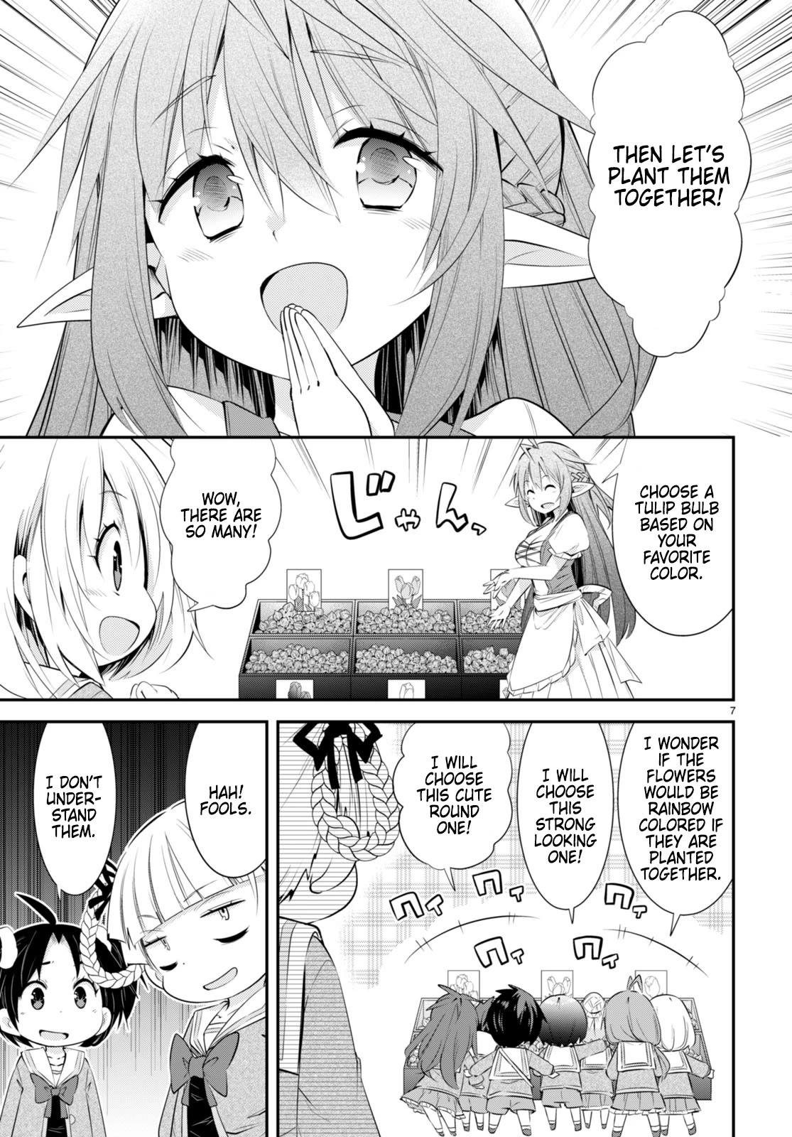 The World of Otome Games Kindergarten is Tough for Mobs Chapter 16 page 7 - Chapter 16: Make it Bloom! Tulips in everyone’s heart!
