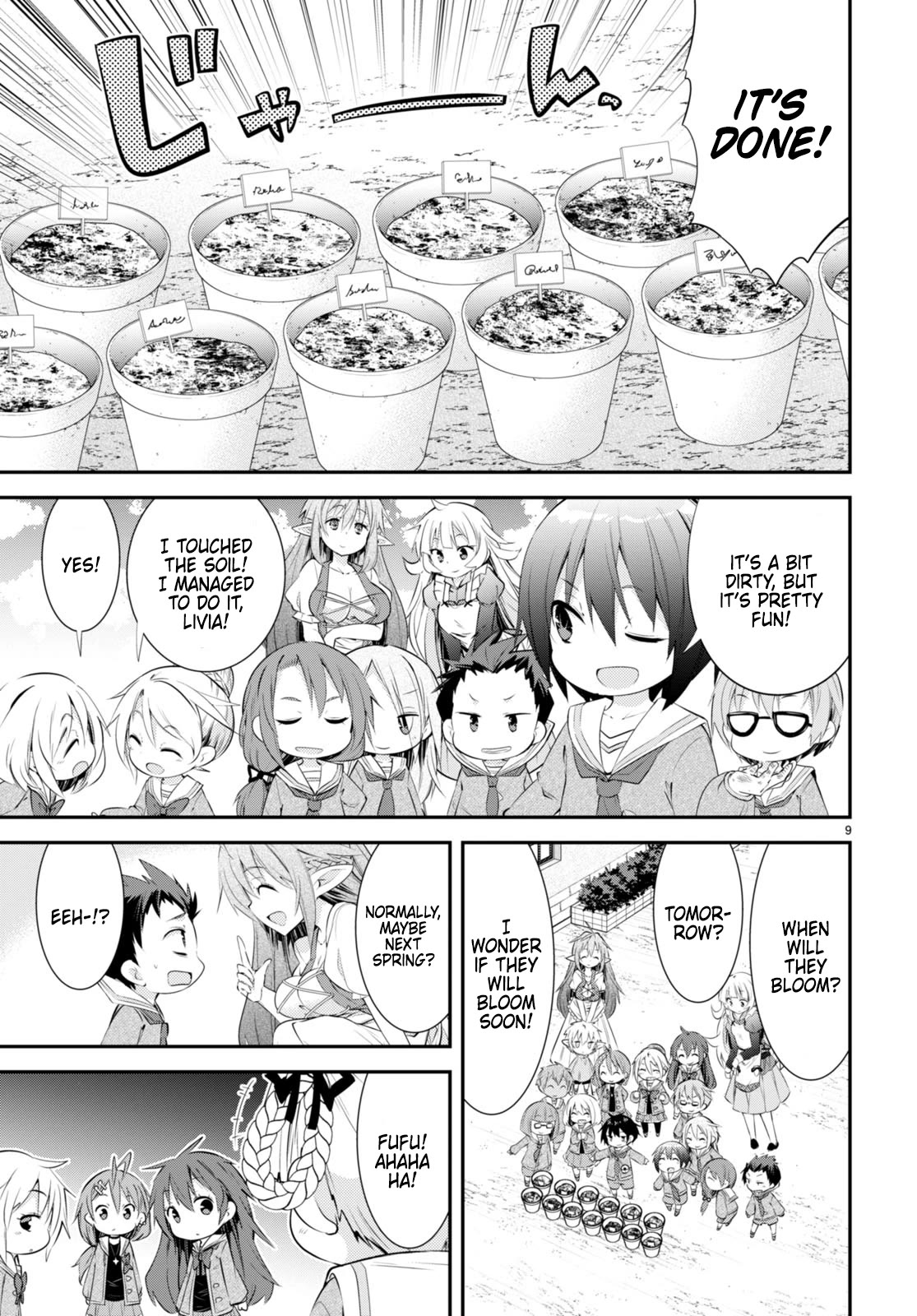 The World of Otome Games Kindergarten is Tough for Mobs Chapter 16 page 9 - Chapter 16: Make it Bloom! Tulips in everyone’s heart!
