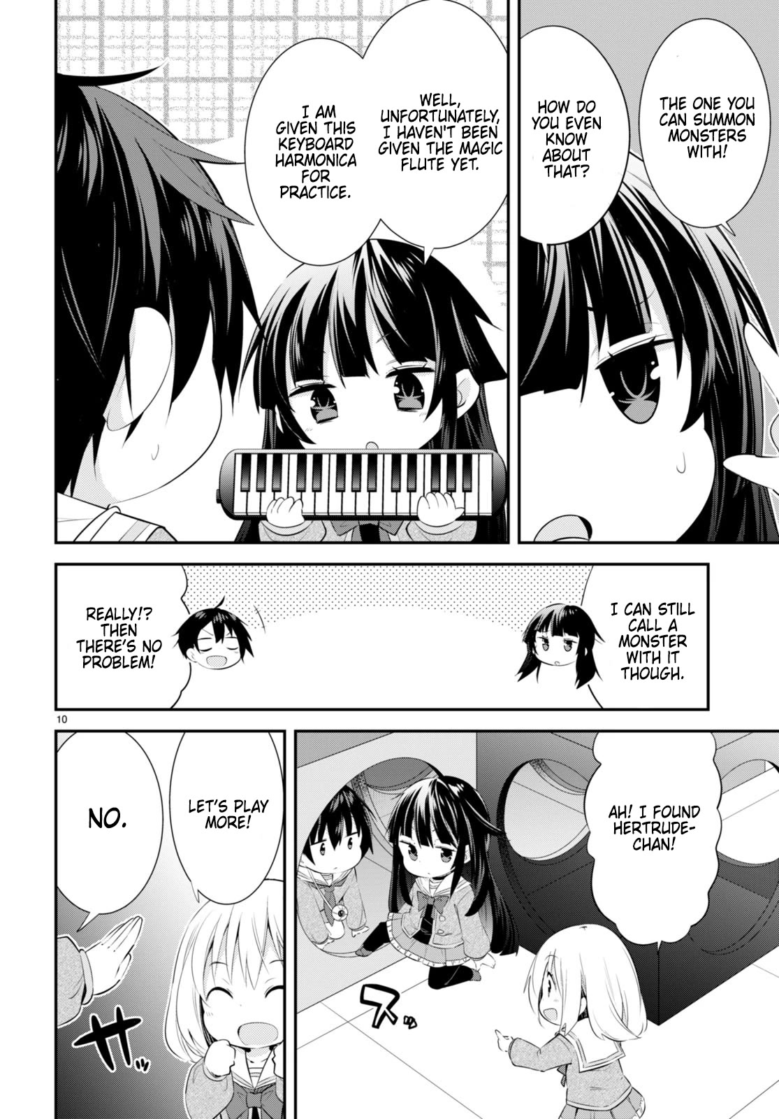 The World of Otome Games Kindergarten is Tough for Mobs Chapter 17 page 10 - Chapter 17: Declaration of war! The transfer student is the evil princess?