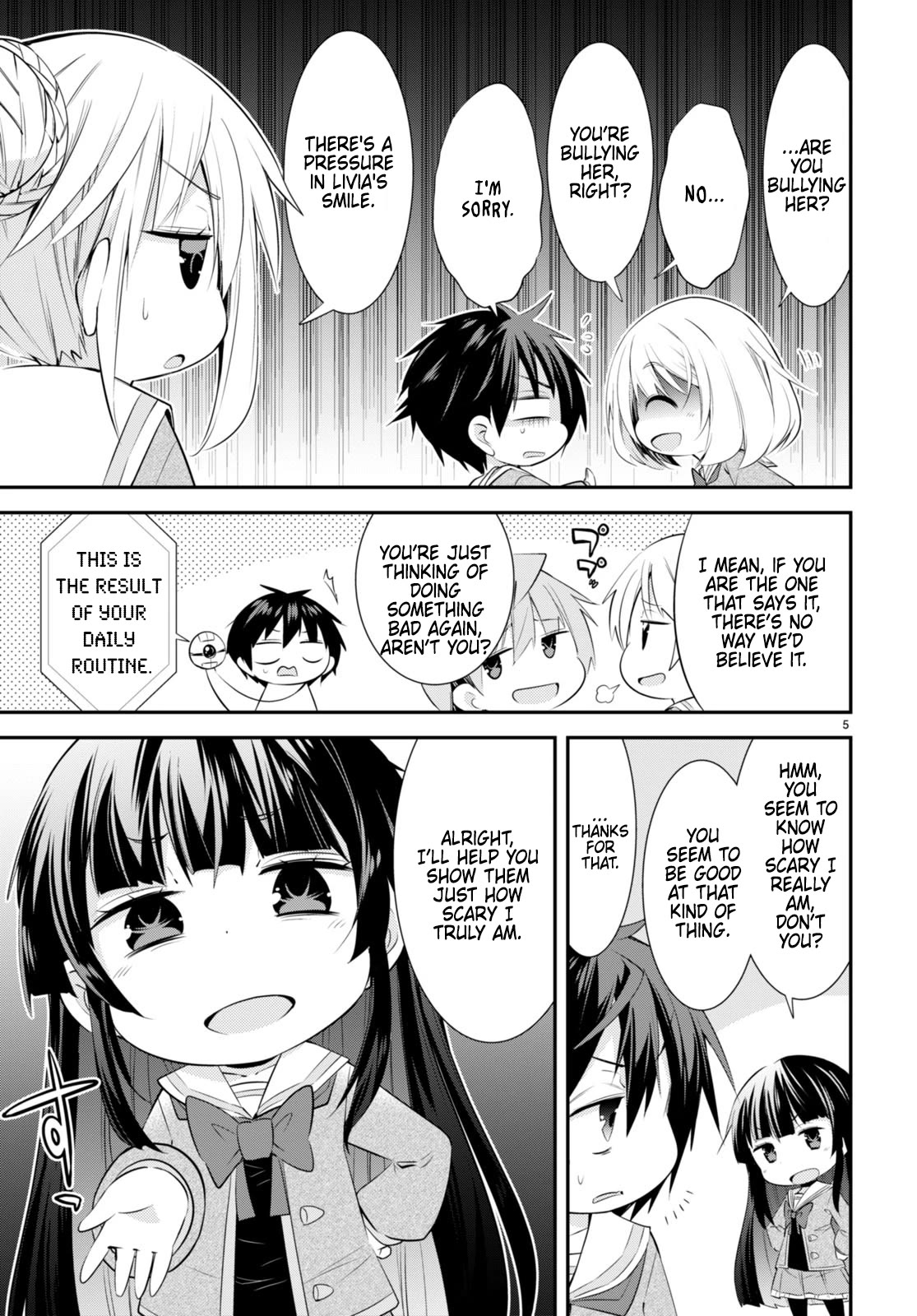 The World of Otome Games Kindergarten is Tough for Mobs Chapter 17 page 5 - Chapter 17: Declaration of war! The transfer student is the evil princess?