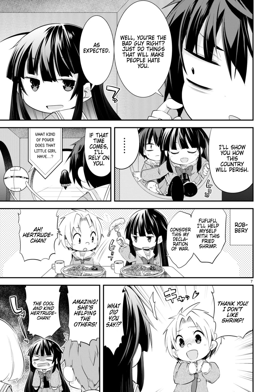The World of Otome Games Kindergarten is Tough for Mobs Chapter 17 page 7 - Chapter 17: Declaration of war! The transfer student is the evil princess?