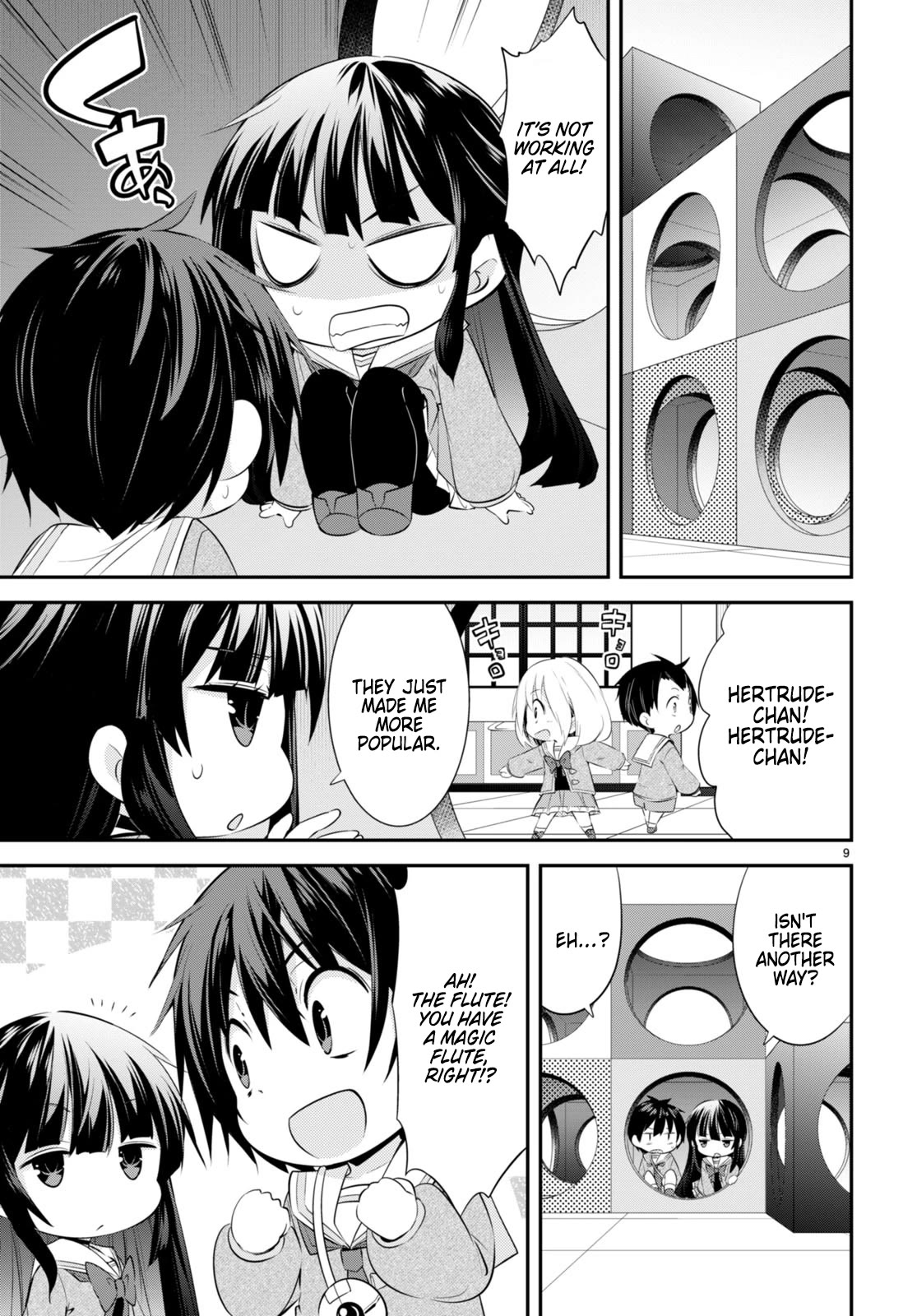 The World of Otome Games Kindergarten is Tough for Mobs Chapter 17 page 9 - Chapter 17: Declaration of war! The transfer student is the evil princess?