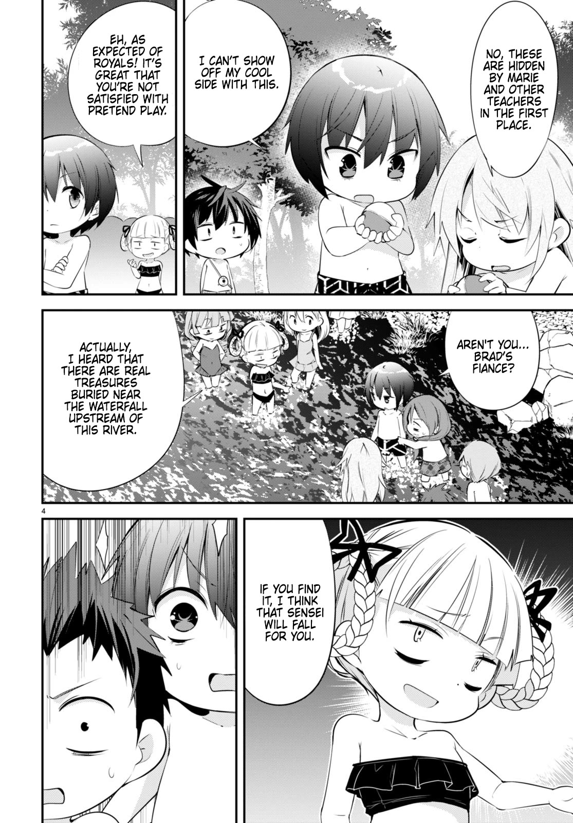 The World of Otome Games Kindergarten is Tough for Mobs Chapter 18 page 4 - Chapter 18: The Real Treasure