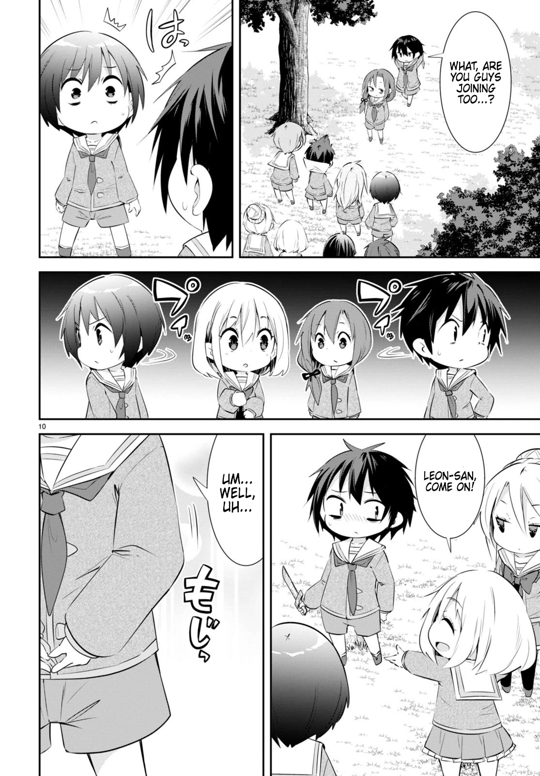 The World of Otome Games Kindergarten is Tough for Mobs Chapter 19 page 10 - Chapter 19: Getting Along With Everyone