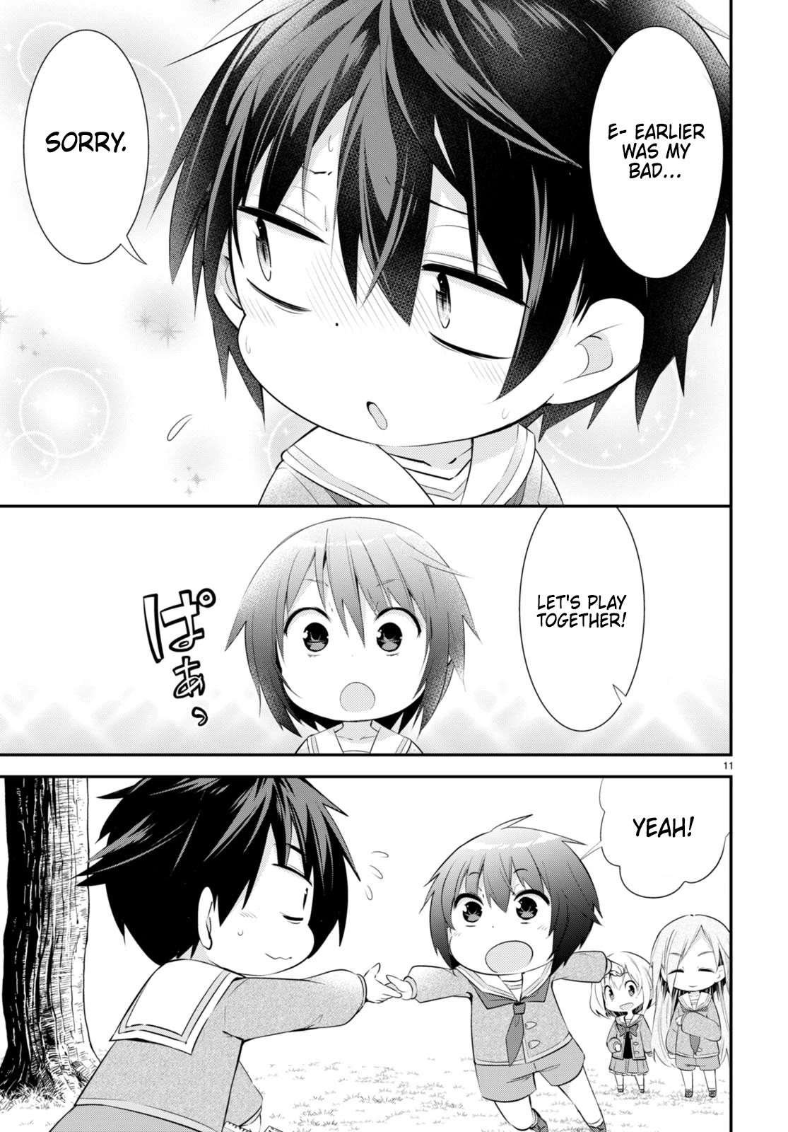 The World of Otome Games Kindergarten is Tough for Mobs Chapter 19 page 11 - Chapter 19: Getting Along With Everyone