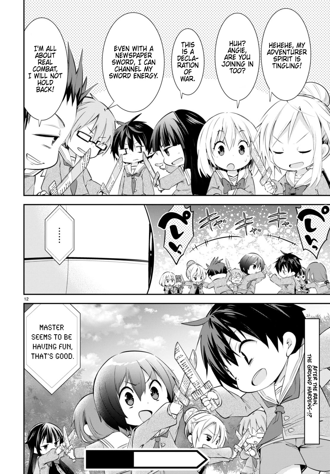 The World of Otome Games Kindergarten is Tough for Mobs Chapter 19 page 12 - Chapter 19: Getting Along With Everyone