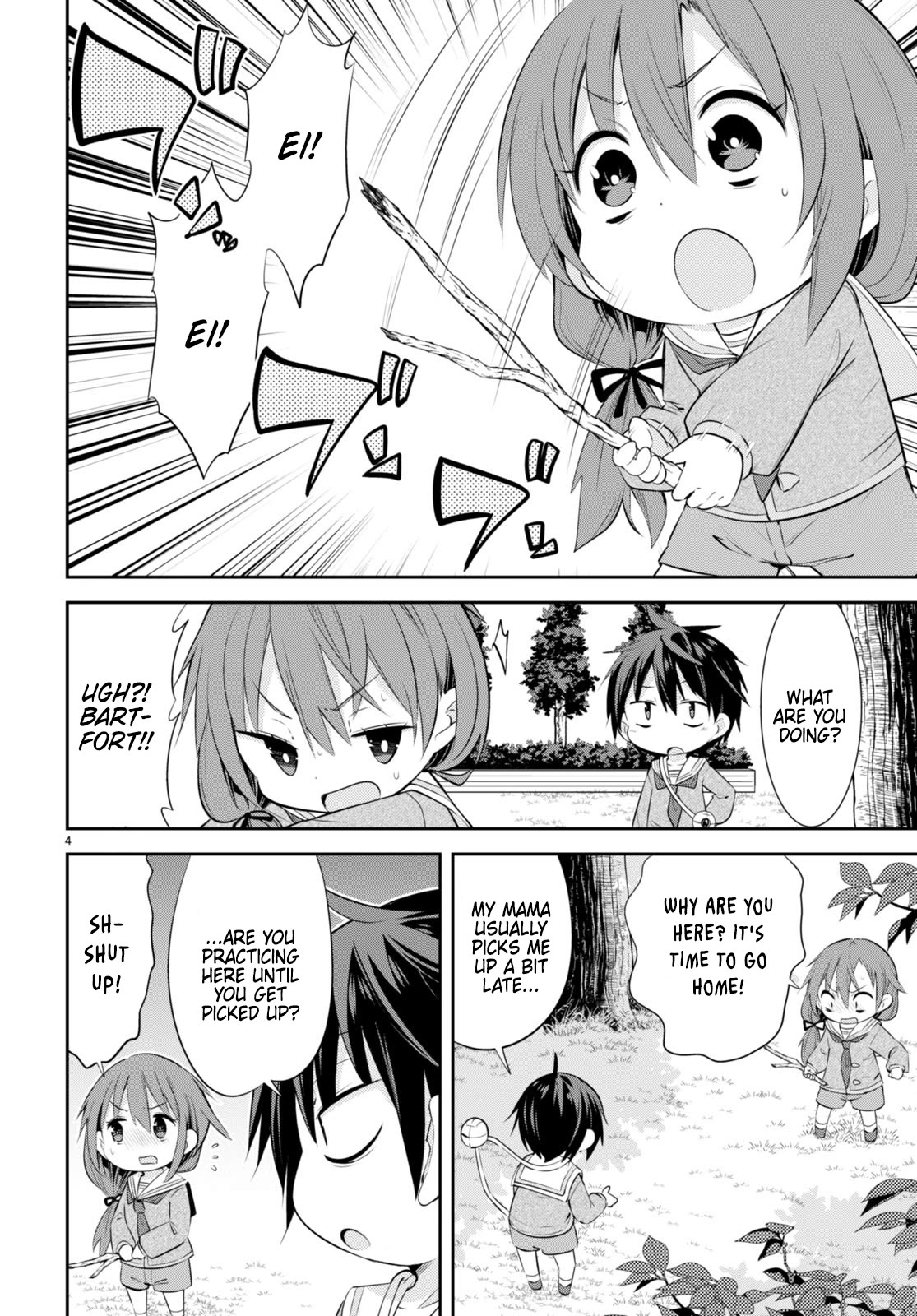 The World of Otome Games Kindergarten is Tough for Mobs Chapter 19 page 4 - Chapter 19: Getting Along With Everyone