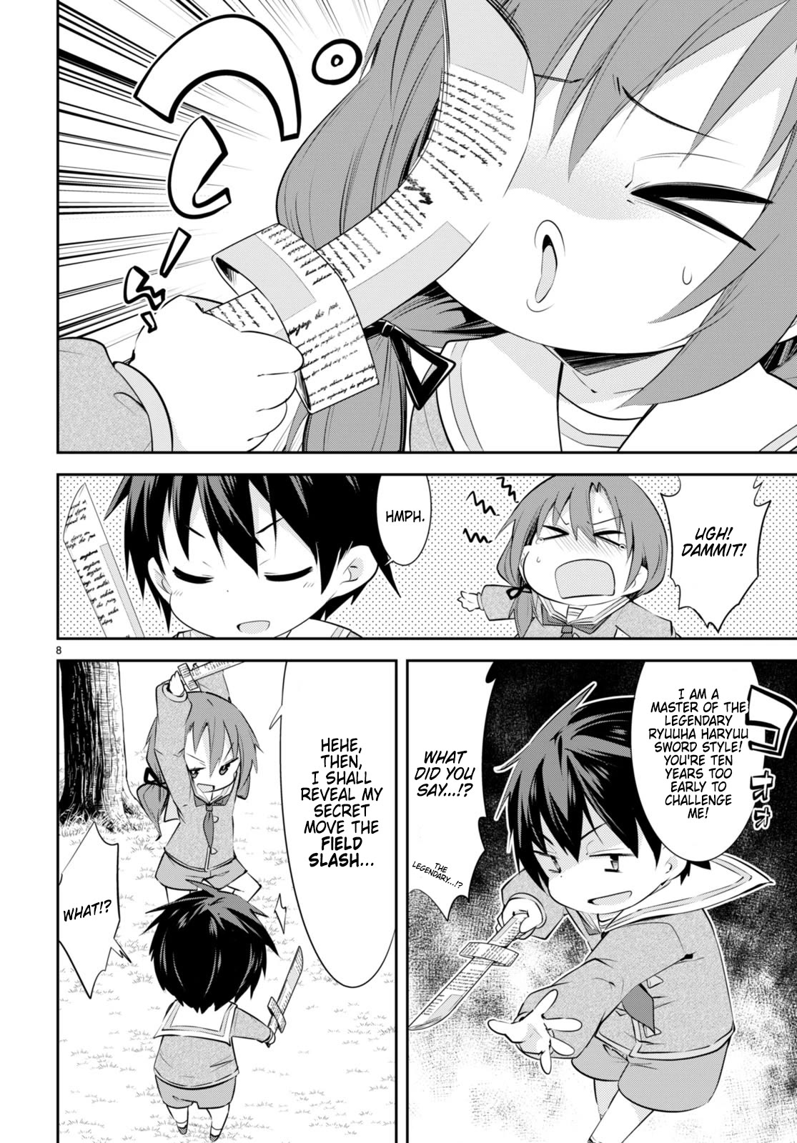 The World of Otome Games Kindergarten is Tough for Mobs Chapter 19 page 8 - Chapter 19: Getting Along With Everyone