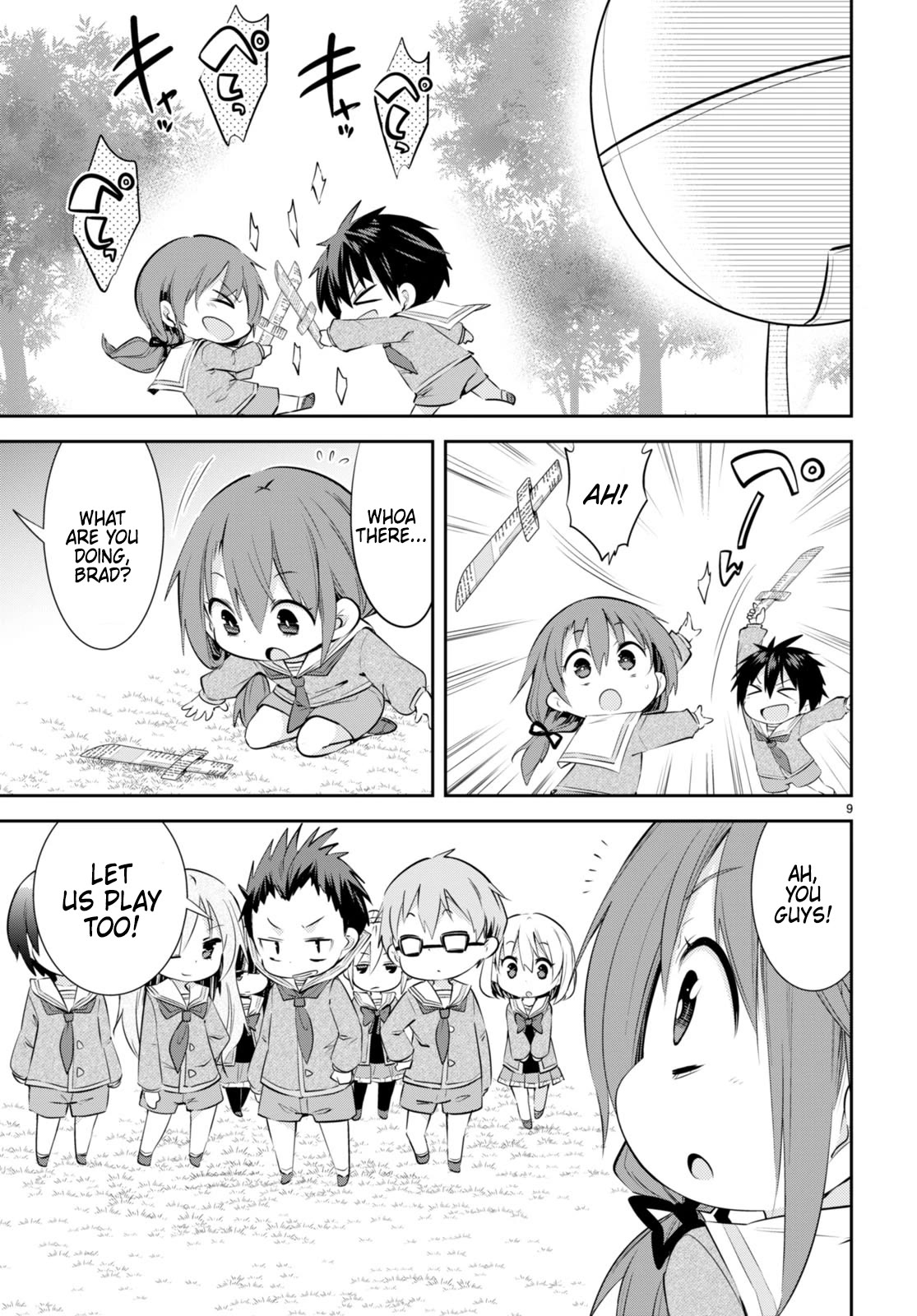 The World of Otome Games Kindergarten is Tough for Mobs Chapter 19 page 9 - Chapter 19: Getting Along With Everyone