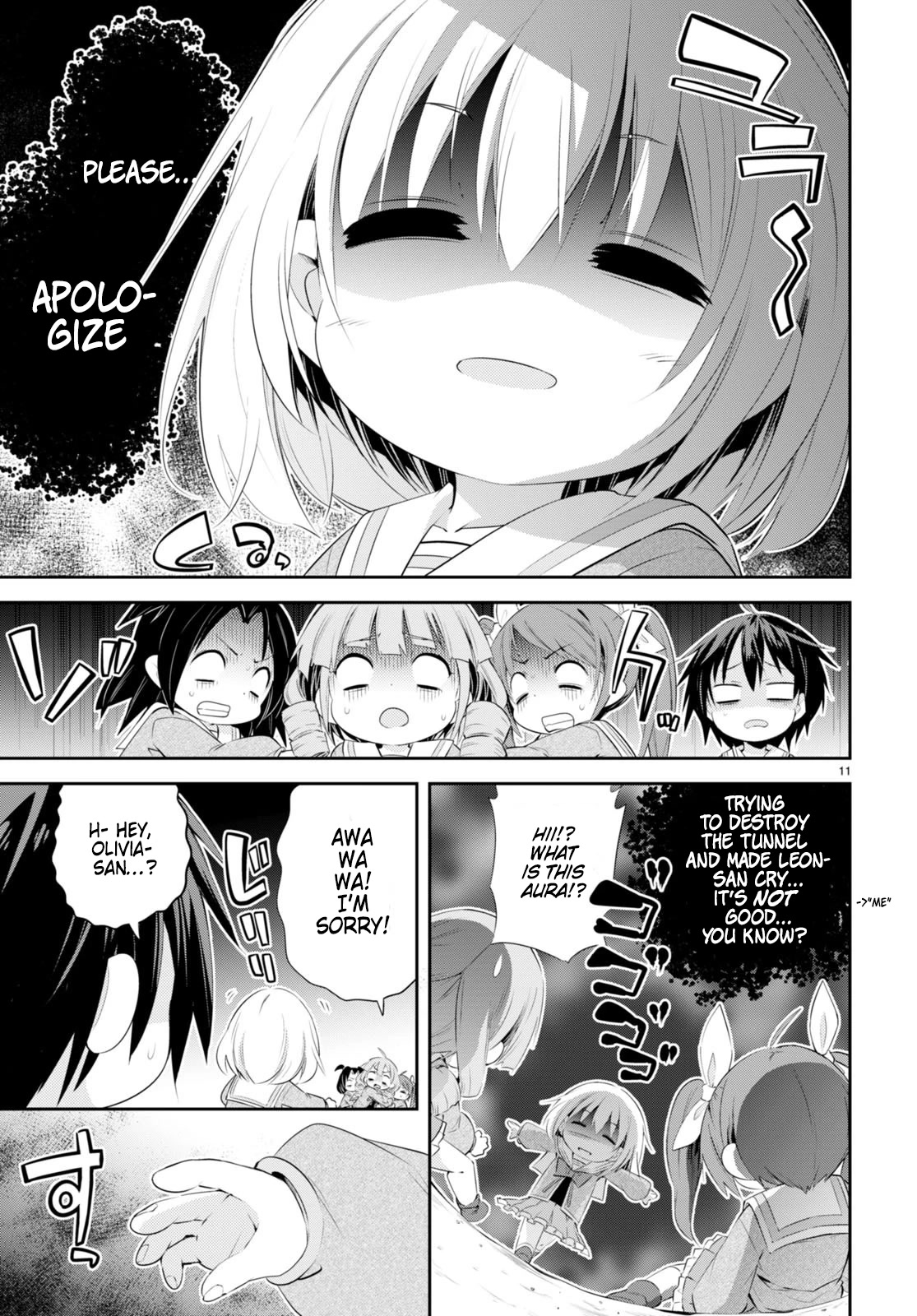 The World of Otome Games Kindergarten is Tough for Mobs Chapter 2 page 11 - Chapter 2: Saint of the Sandbox