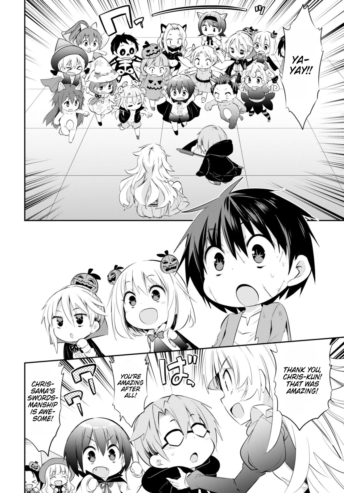 The World of Otome Games Kindergarten is Tough for Mobs Chapter 20 page 14 - Chapter 20: Happy Halloween