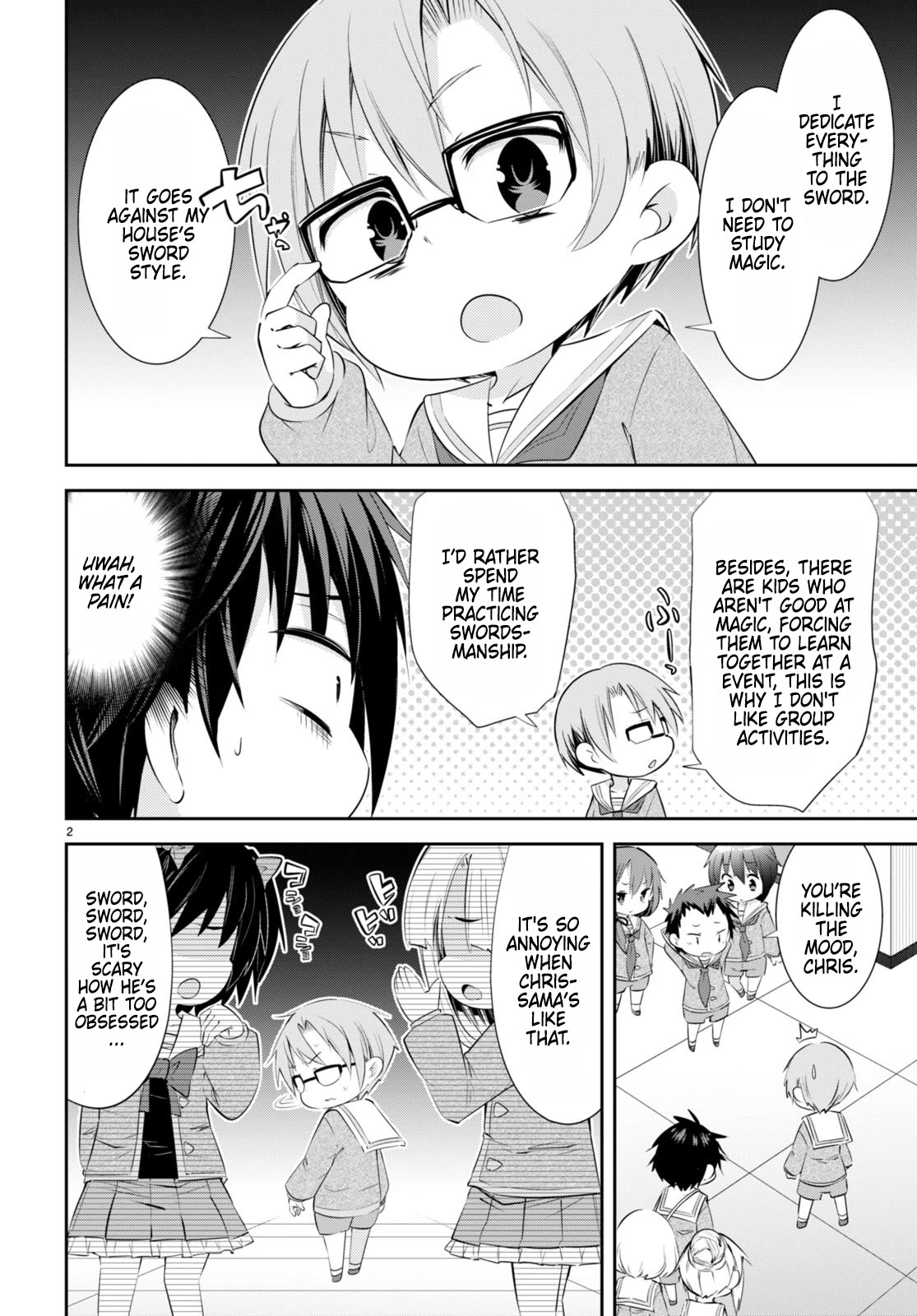 The World of Otome Games Kindergarten is Tough for Mobs Chapter 20 page 2 - Chapter 20: Happy Halloween