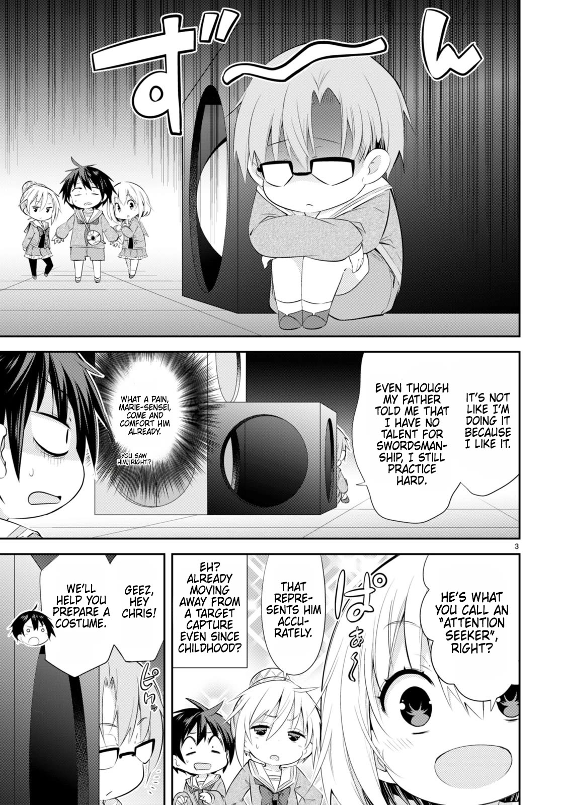 The World of Otome Games Kindergarten is Tough for Mobs Chapter 20 page 3 - Chapter 20: Happy Halloween