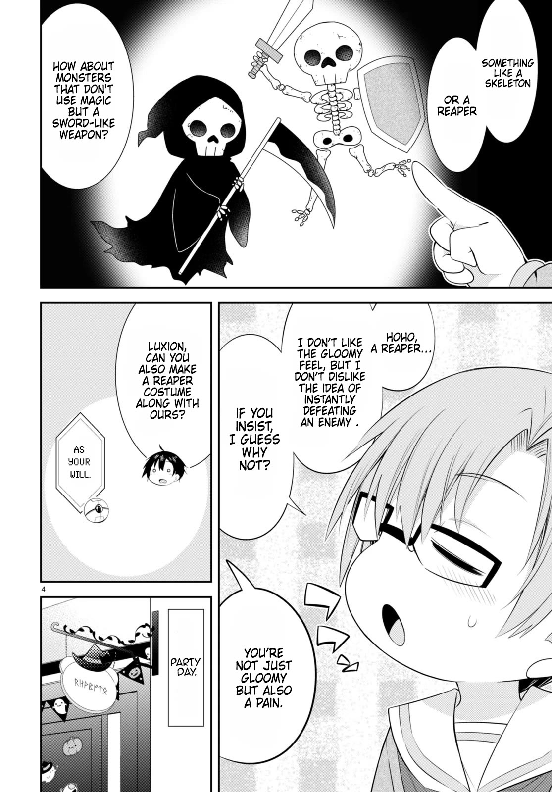 The World of Otome Games Kindergarten is Tough for Mobs Chapter 20 page 4 - Chapter 20: Happy Halloween