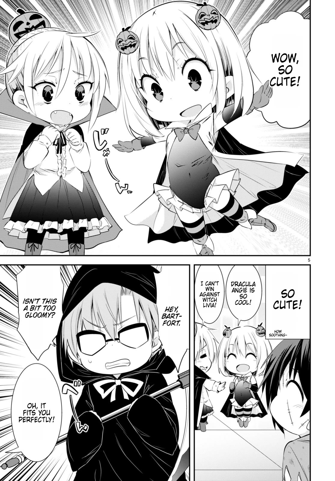 The World of Otome Games Kindergarten is Tough for Mobs Chapter 20 page 5 - Chapter 20: Happy Halloween