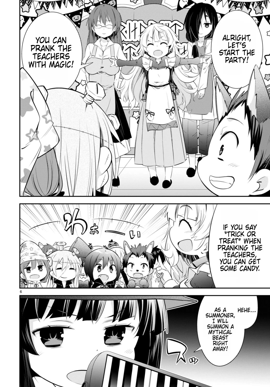 The World of Otome Games Kindergarten is Tough for Mobs Chapter 20 page 6 - Chapter 20: Happy Halloween