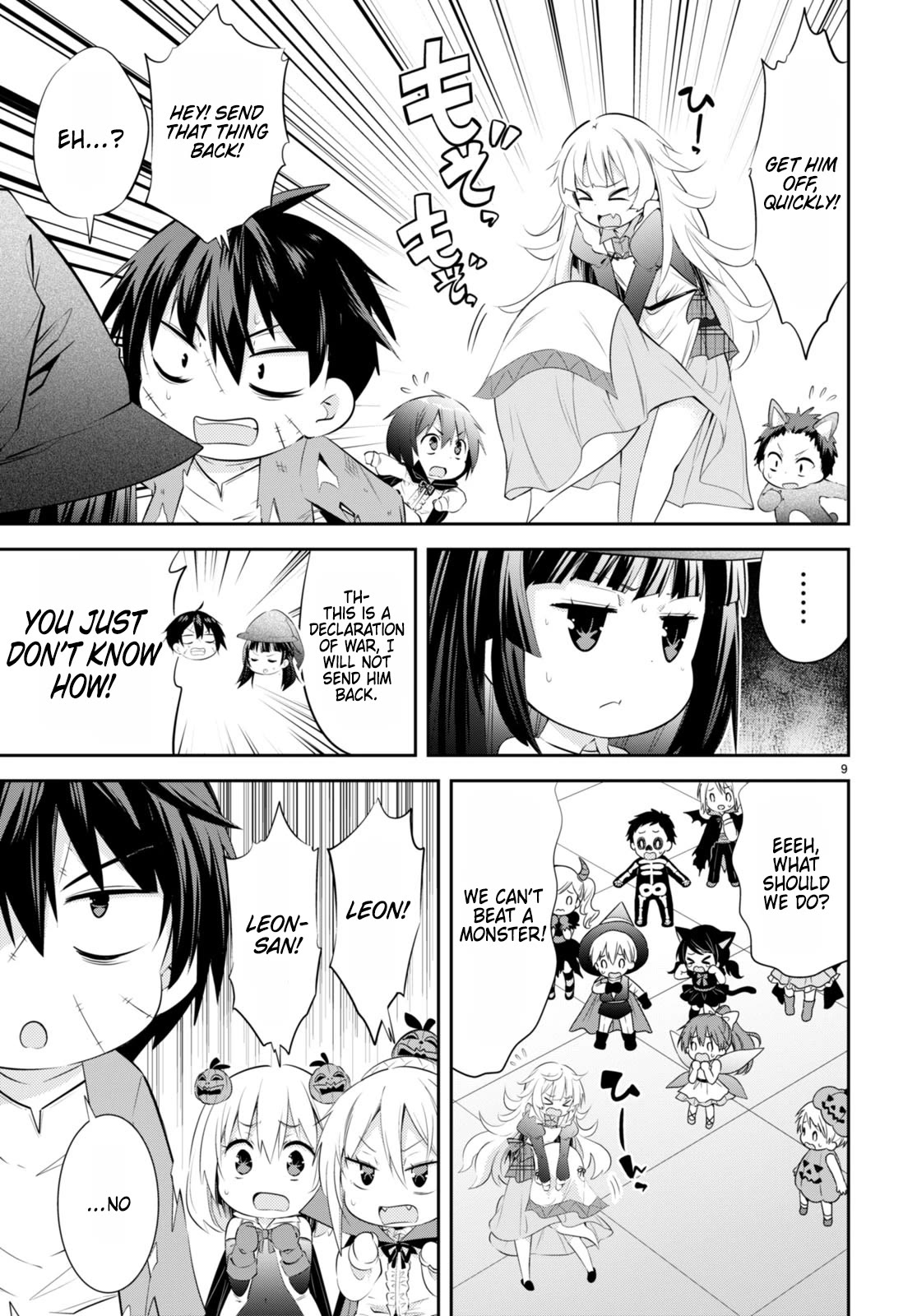 The World of Otome Games Kindergarten is Tough for Mobs Chapter 20 page 9 - Chapter 20: Happy Halloween